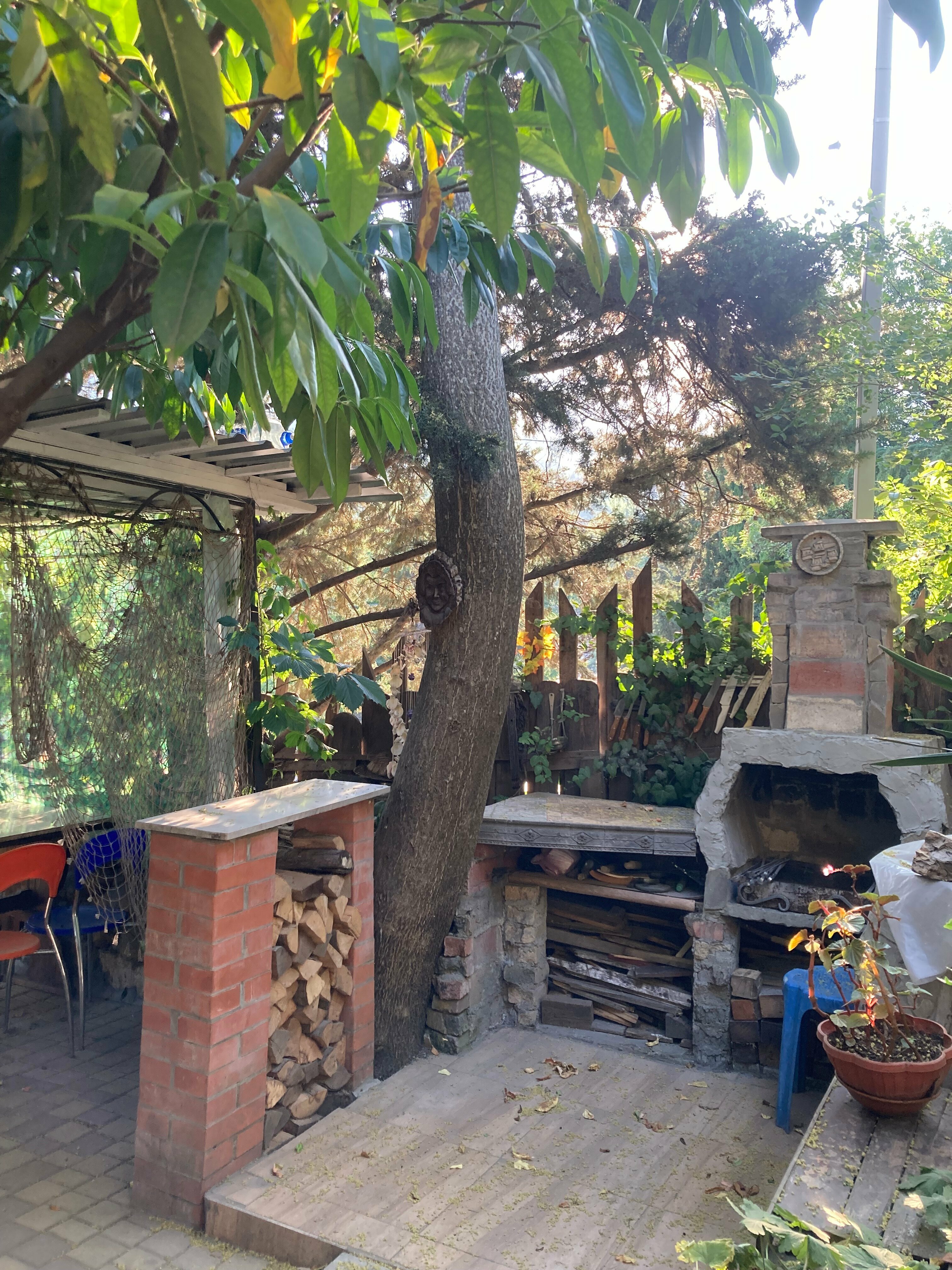 Семейный номер с собственным двориком