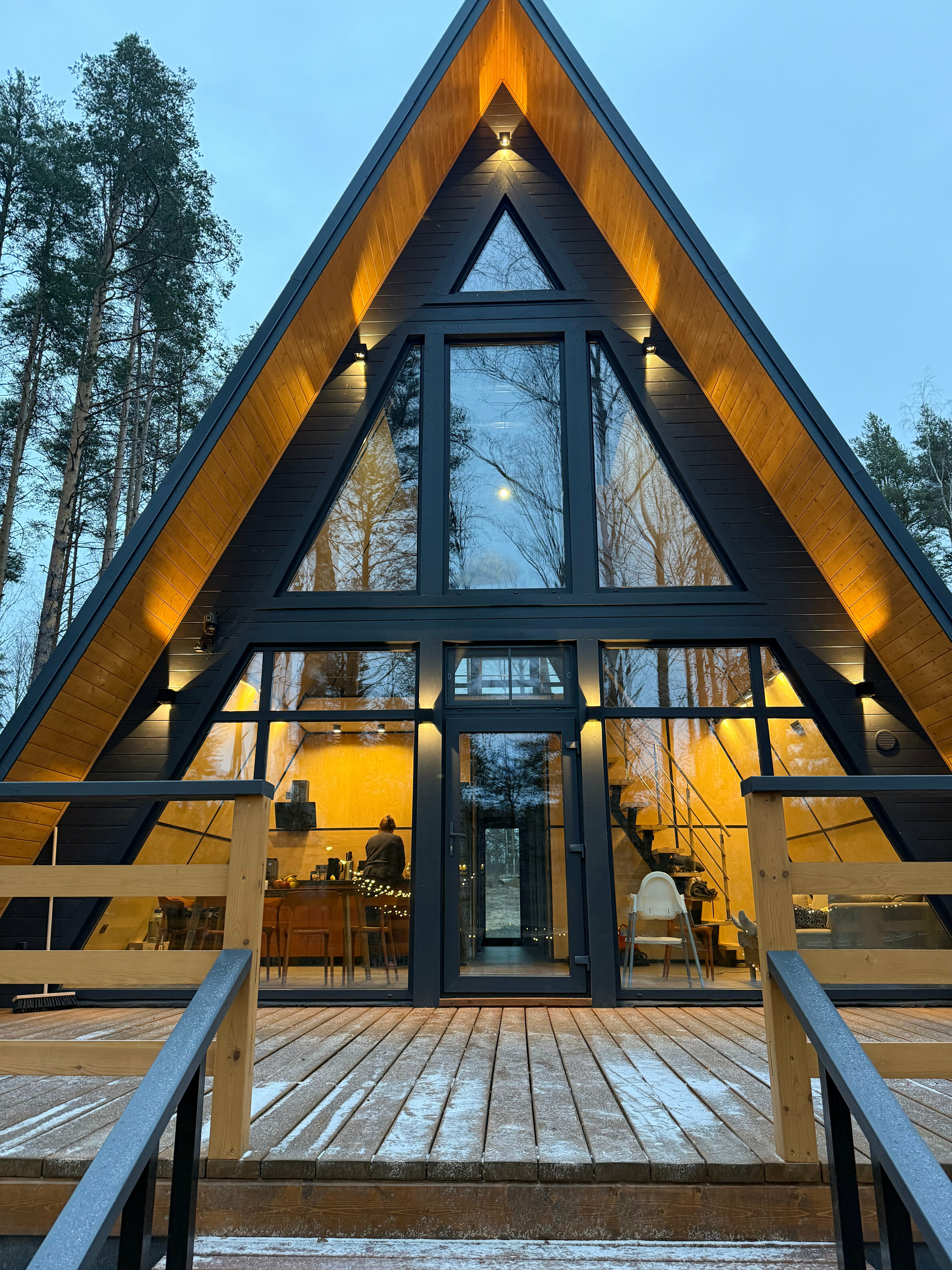 Дом с видом на озеро