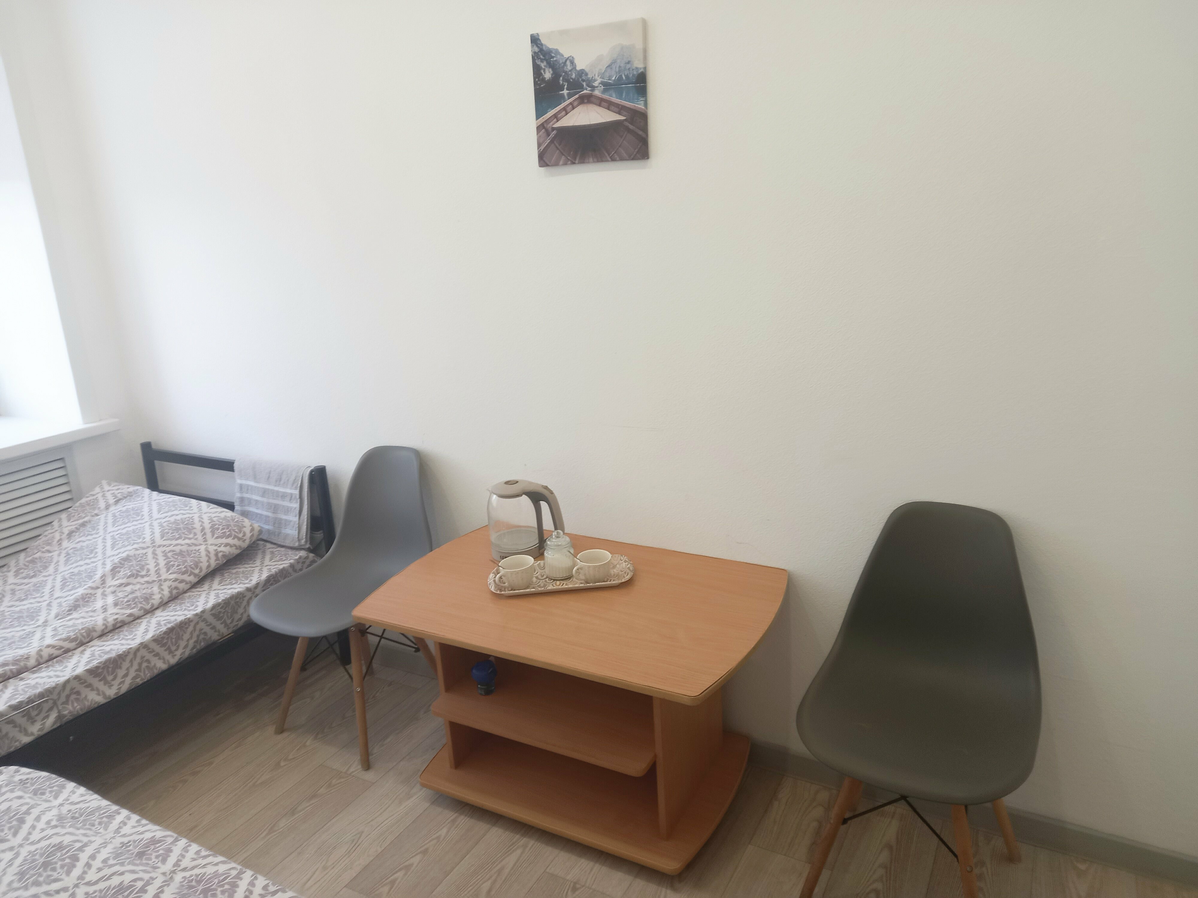 Одноместный номер с общим душем и туалетом