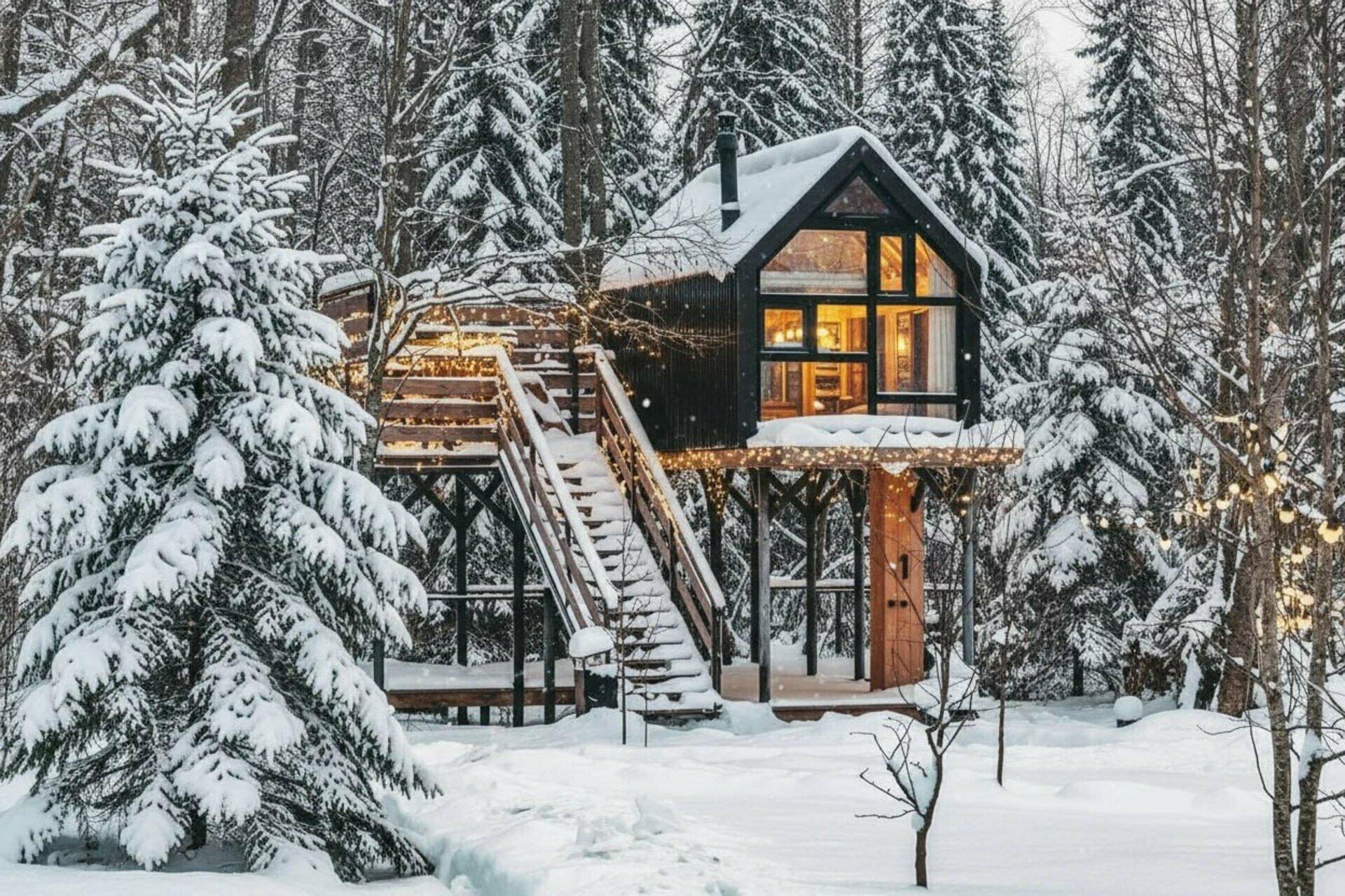 Дом на дереве "Прогулка по Нью-Йорку"