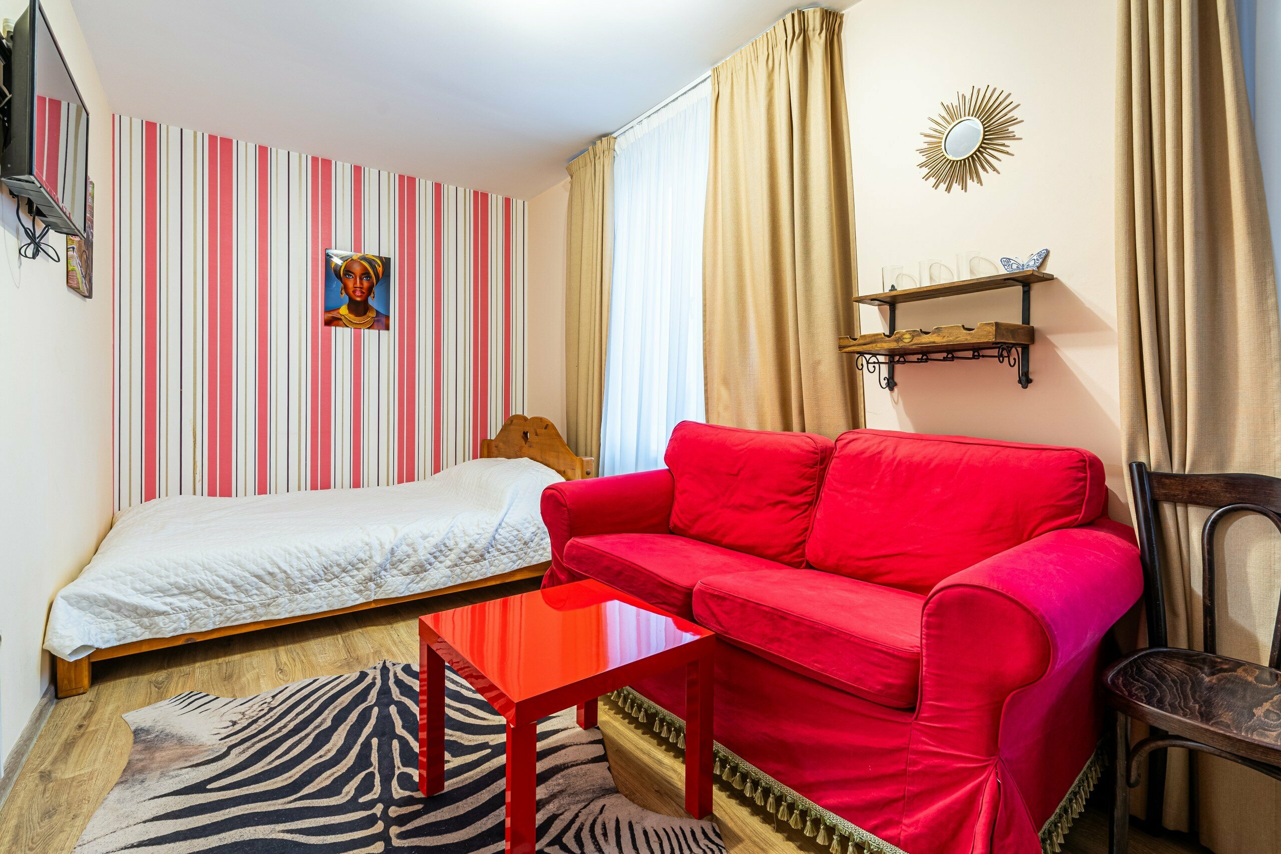 Двухместный номер с 1 кроватью или 2 отдельными кроватями