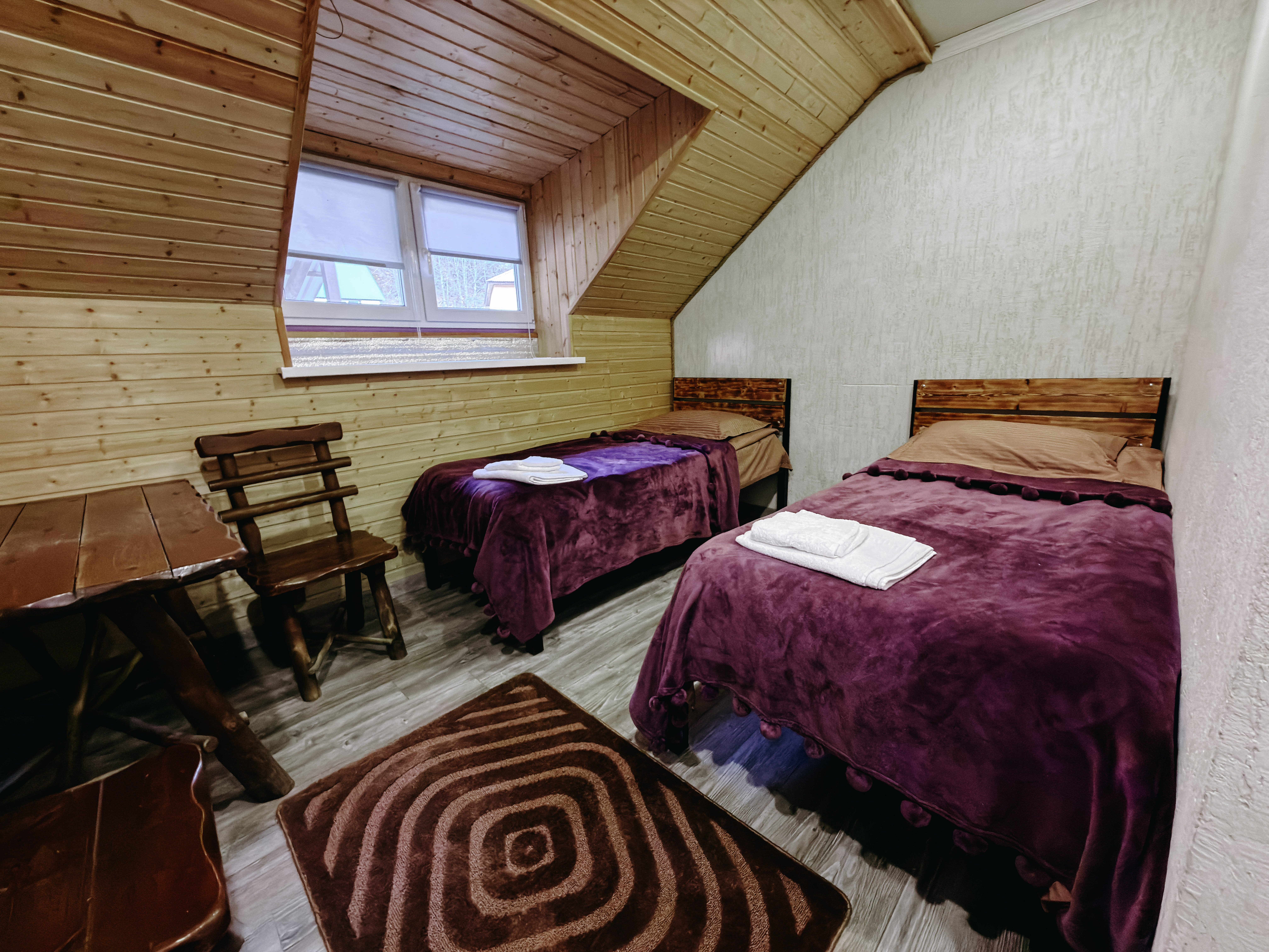 Двухместный номер с 2 двуспальными кроватями