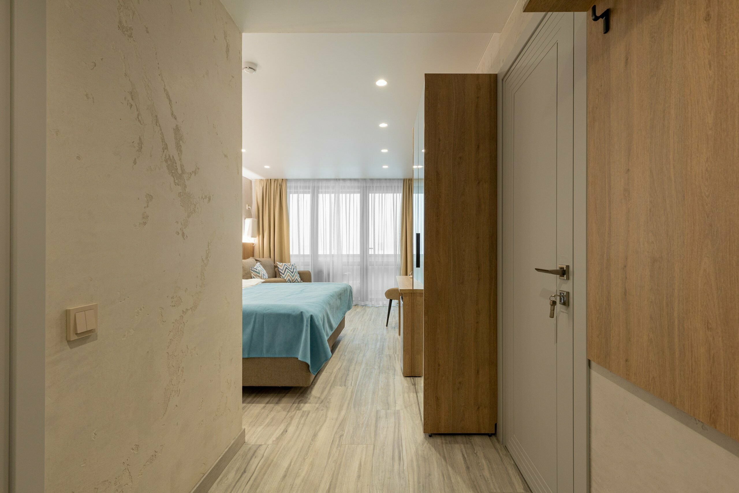 Улучшенный номер с кроватью размера «king-size» или 2 отдельными кроватями