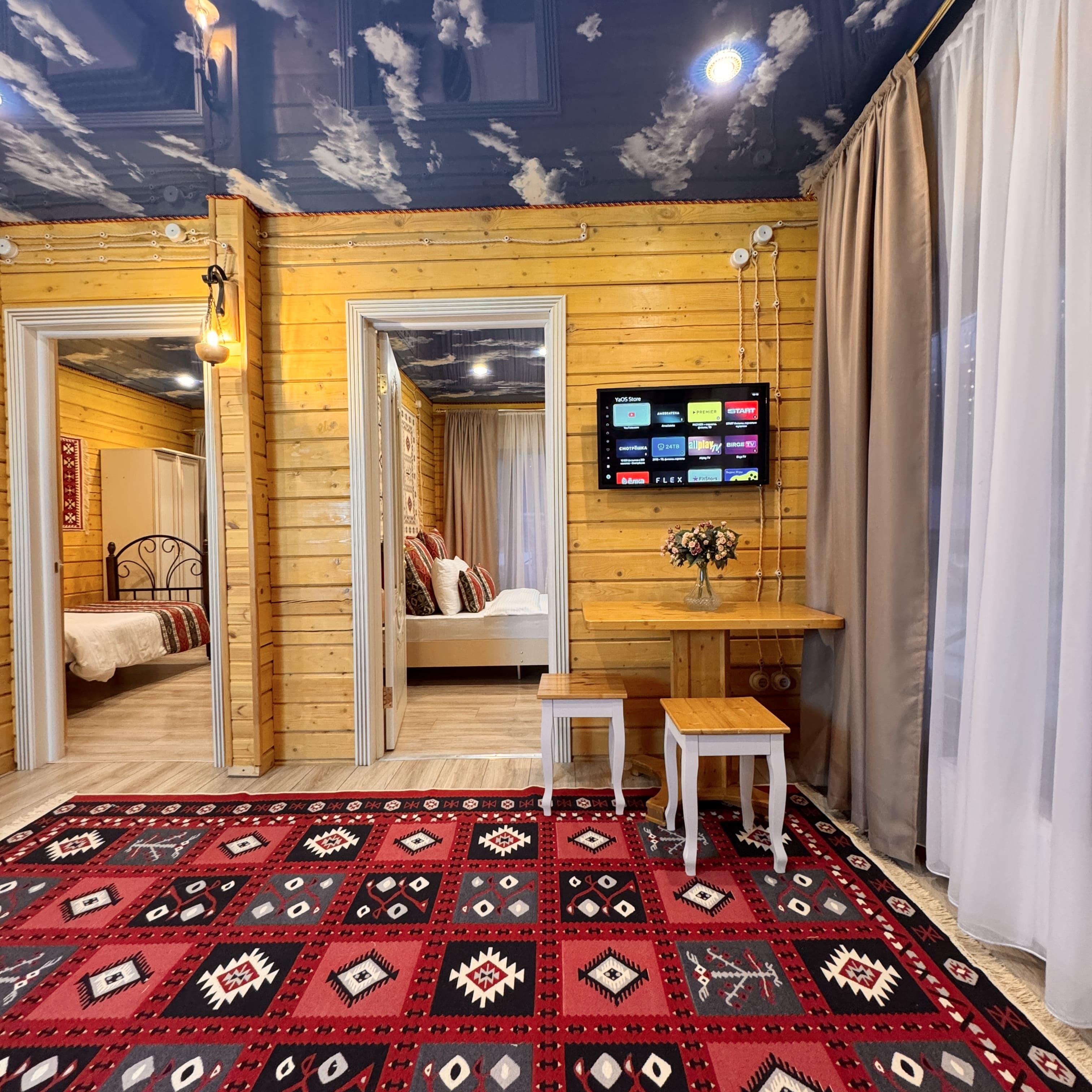 Трехкомнатный комфорт с общей террасой и видом на горы | 2 этаж