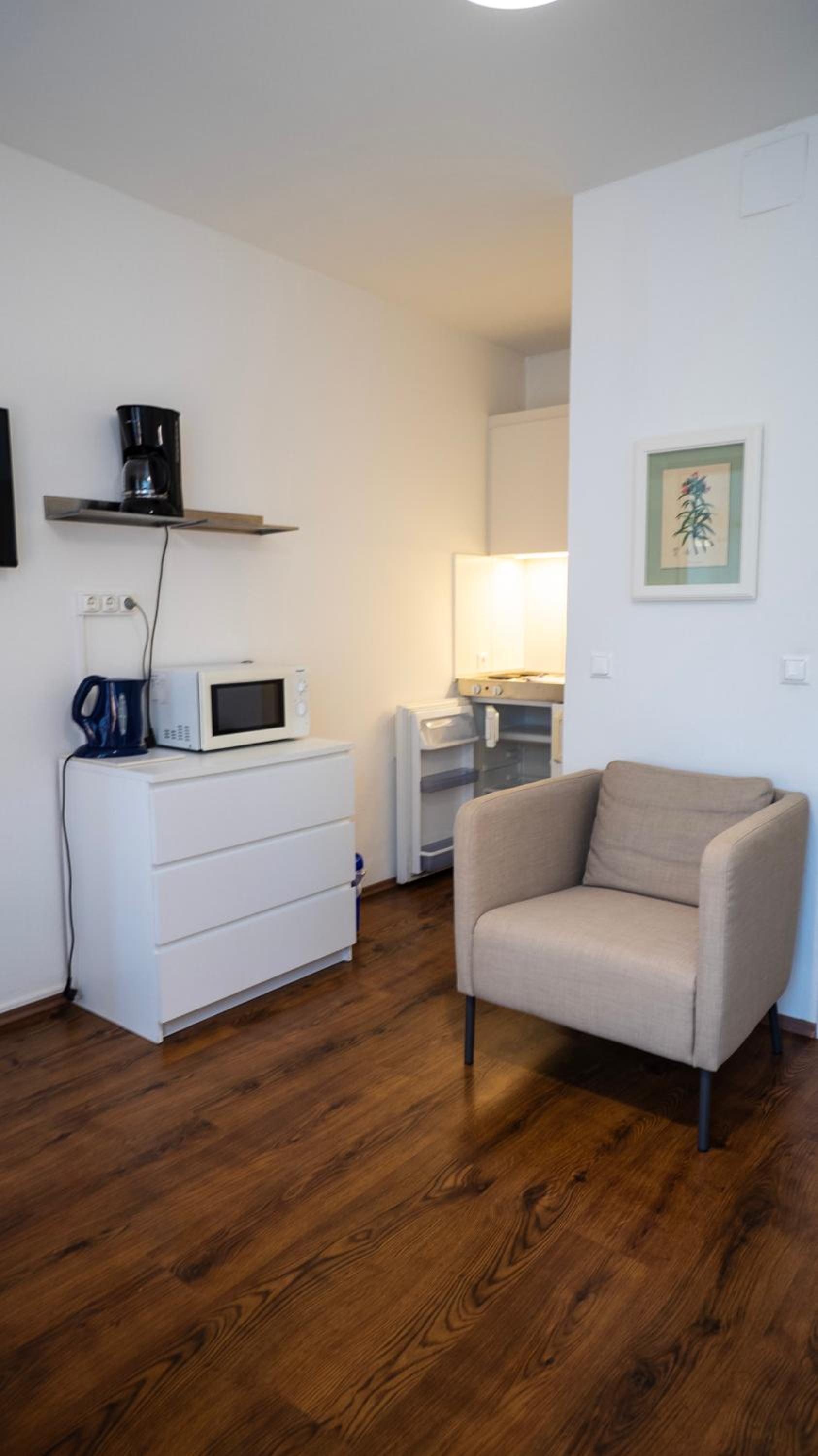 Studio with Garden View