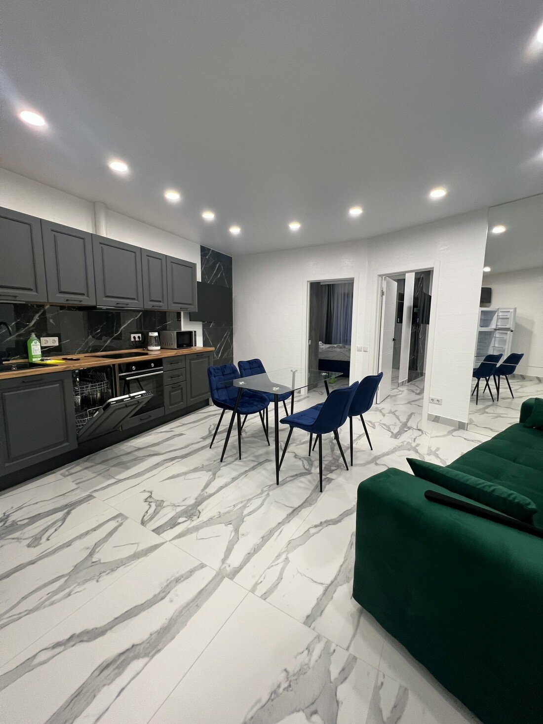 Апартаменты с 1 спальней