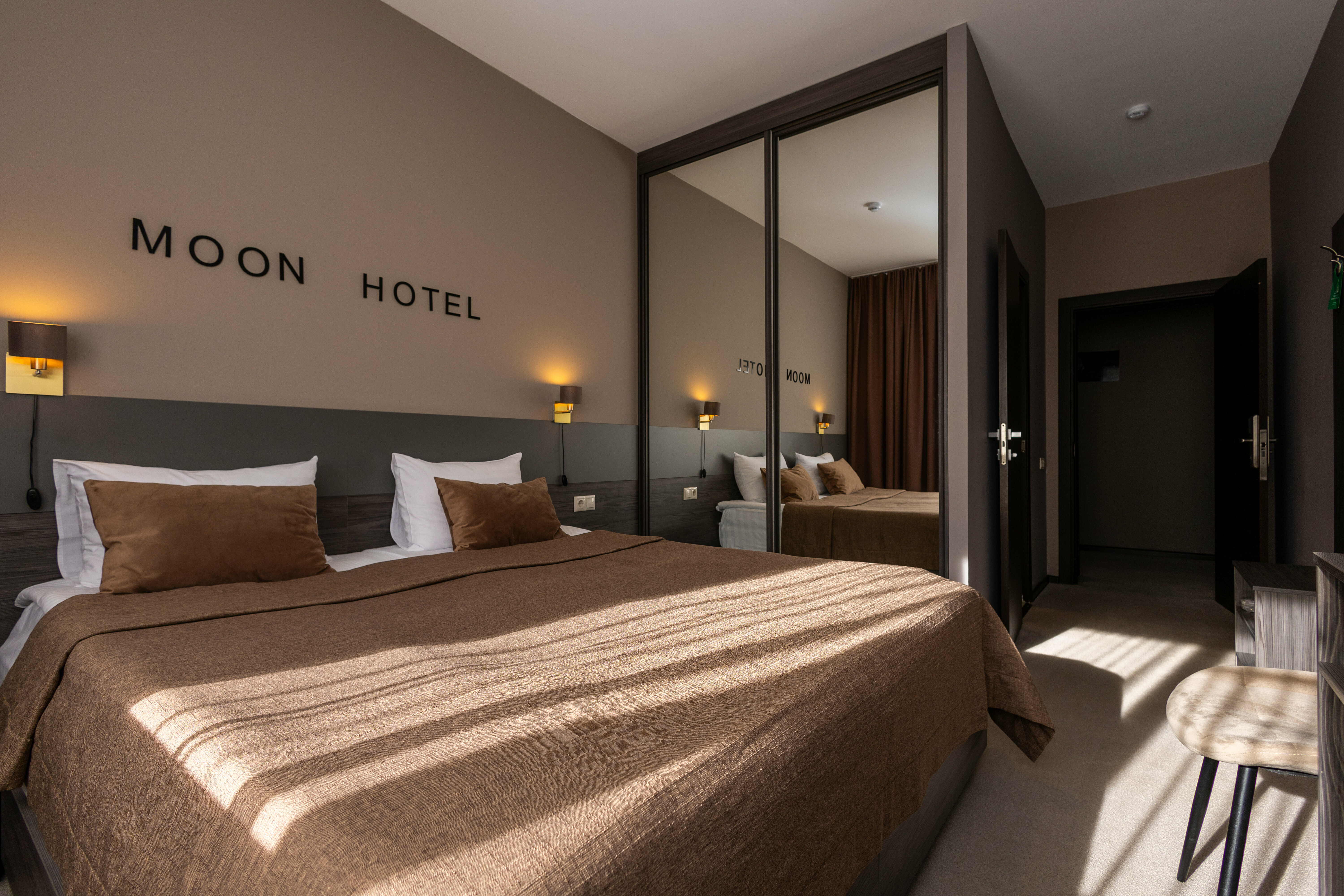 Двухместный номер с 1 кроватью и балконом