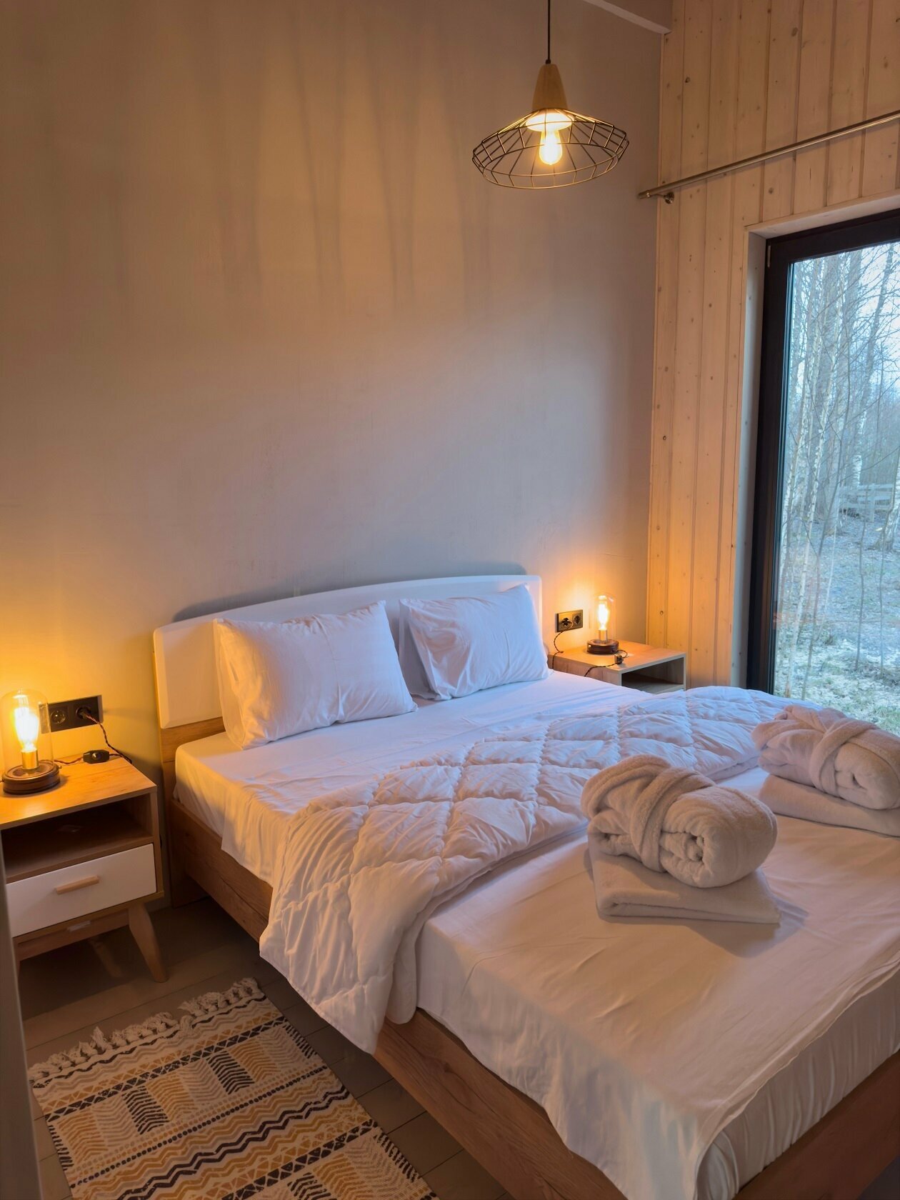 Коттедж с видом на лес