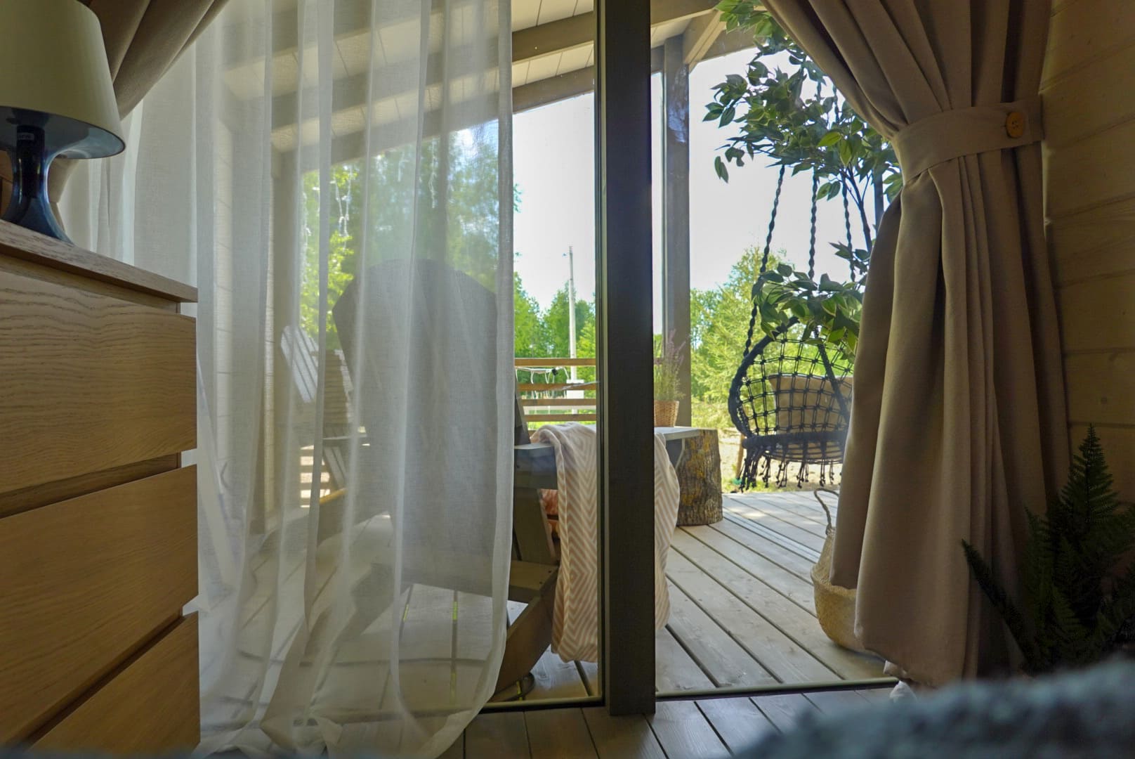 Коттедж с видом на лес