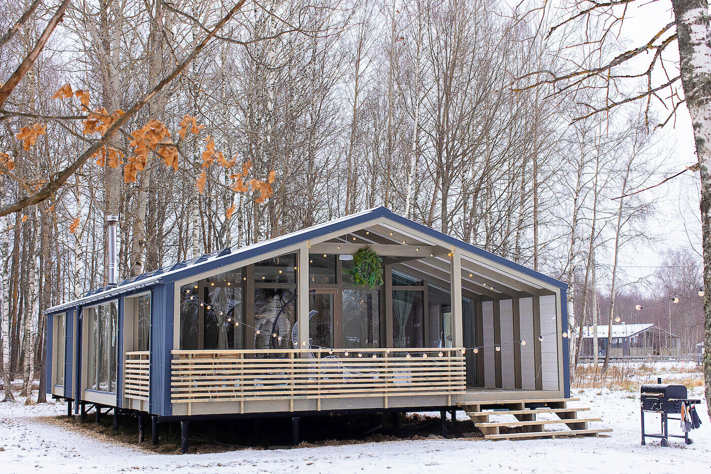 Коттедж с видом на лес