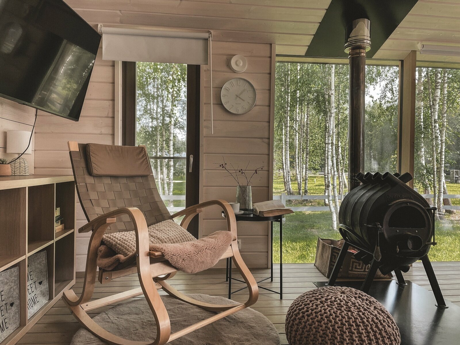 Коттедж с видом на лес