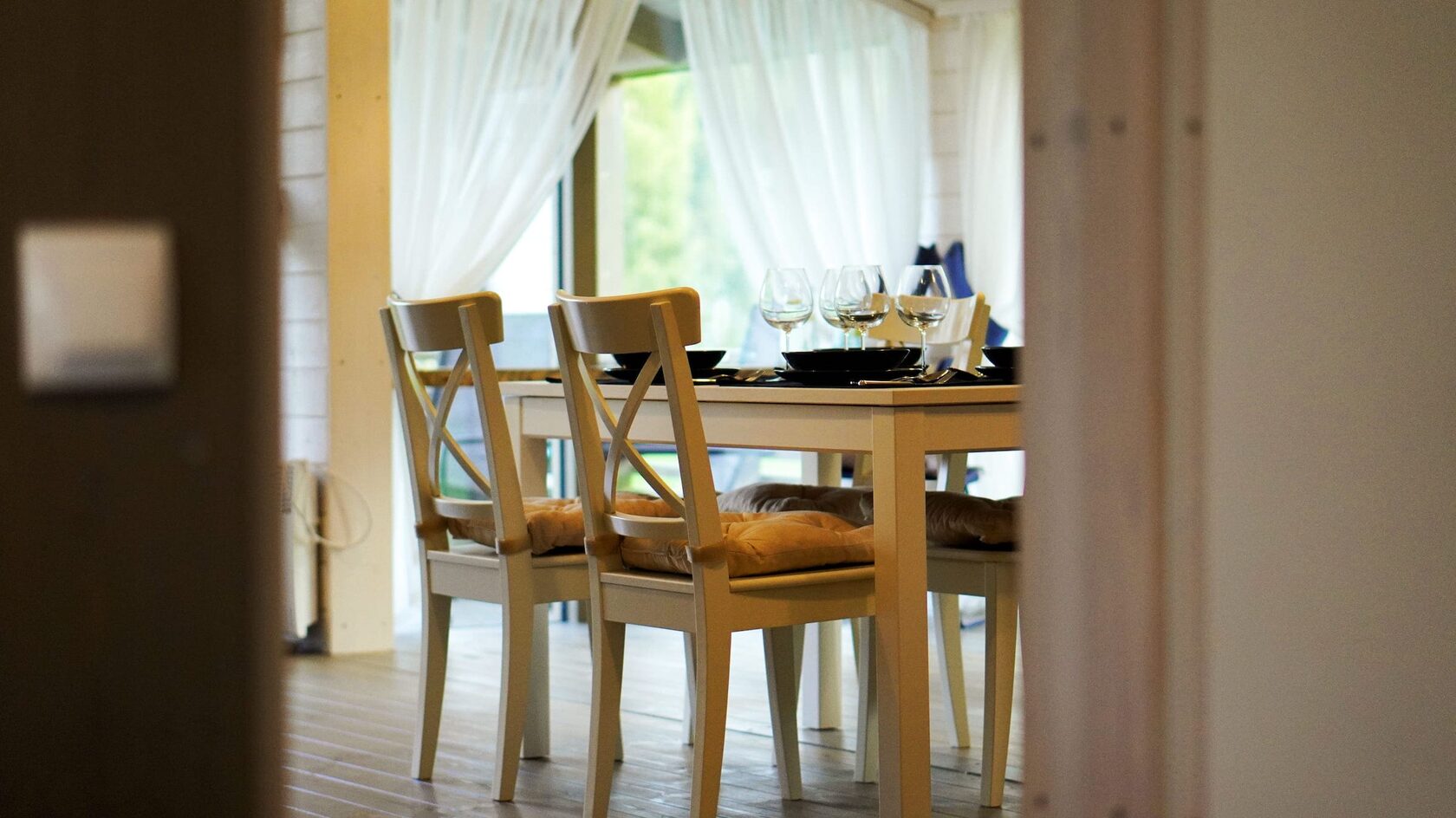 Коттедж с видом на лес