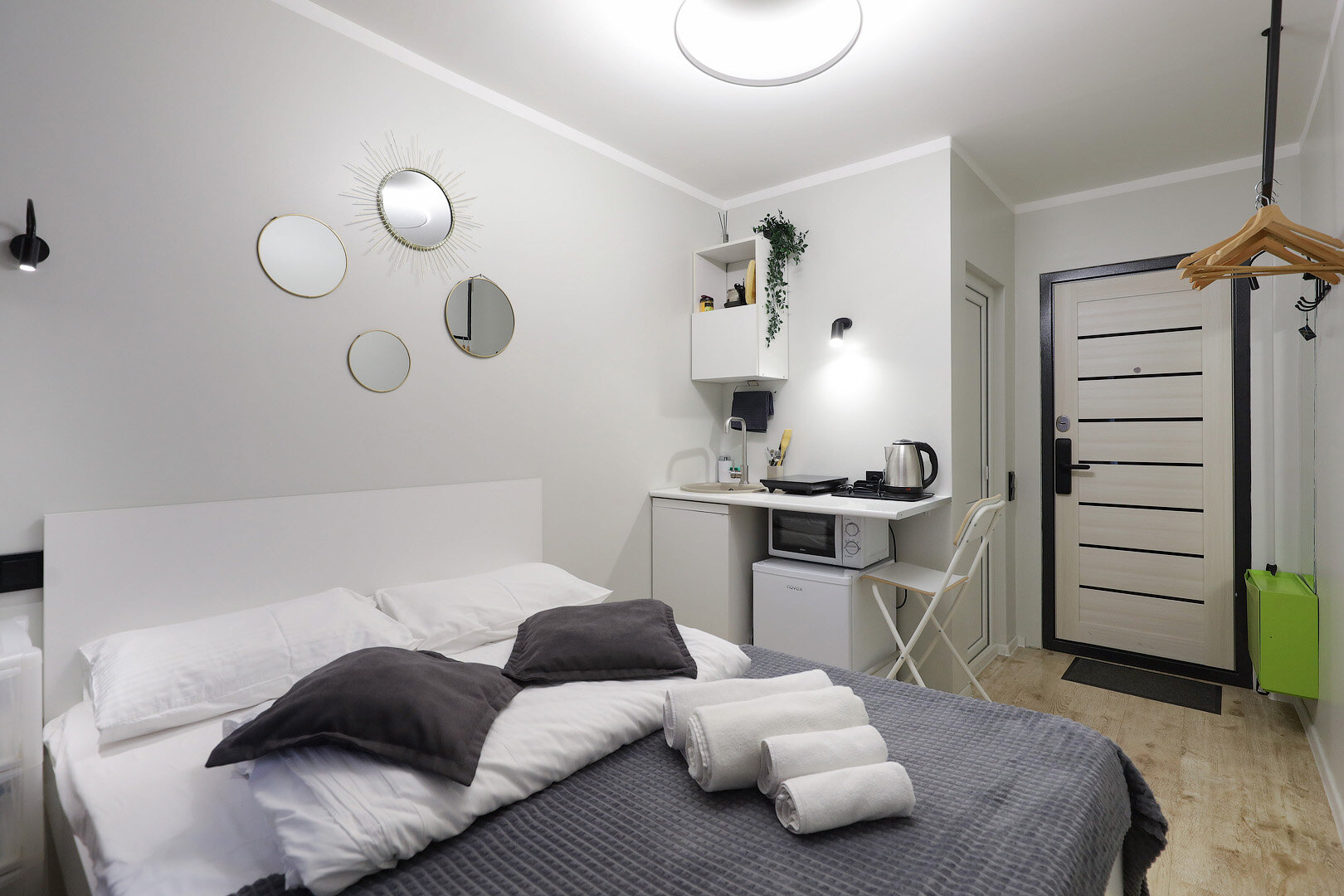 Небольшой двухместный номер с 1 кроватью