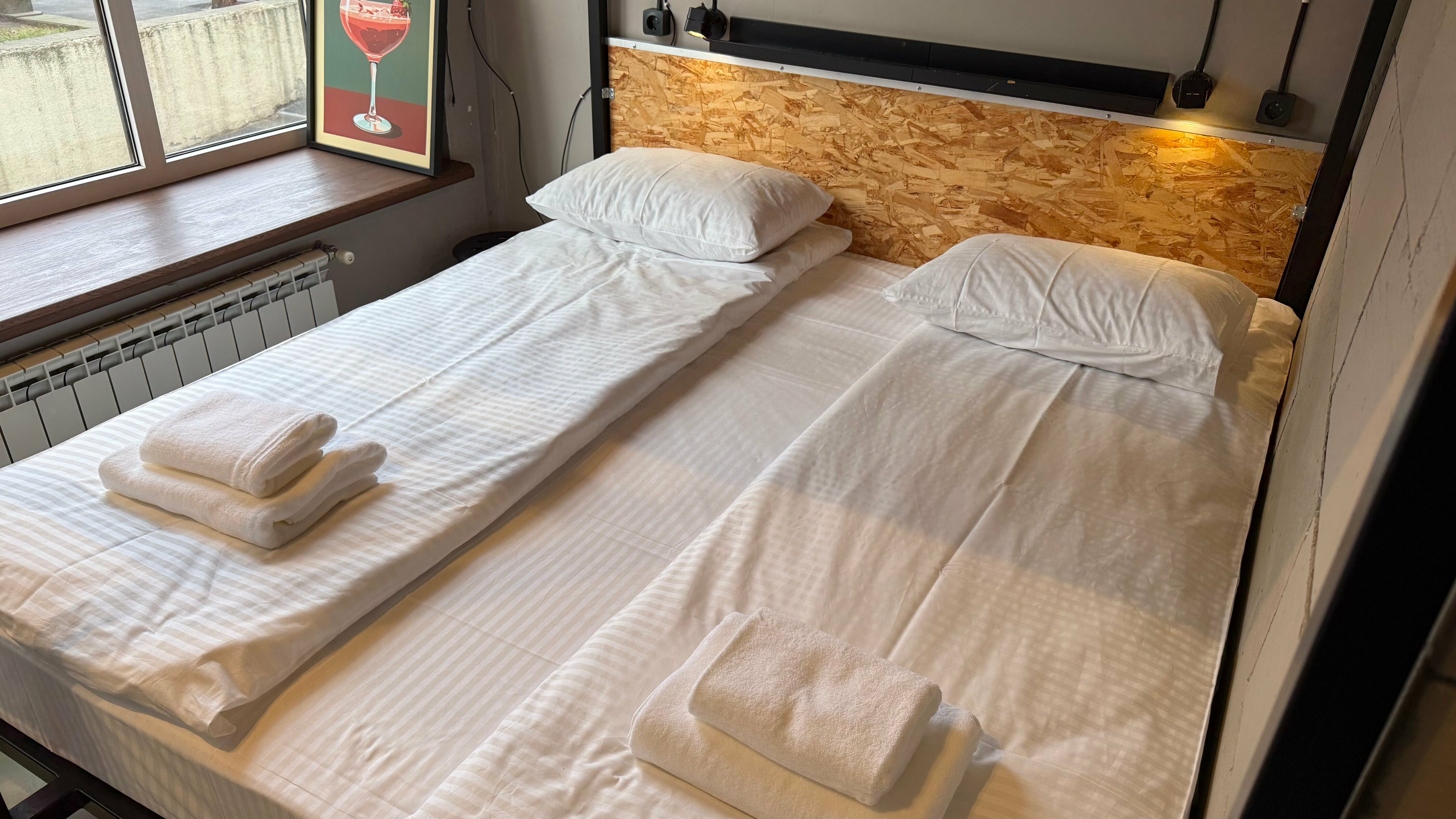 Номер с 2 кроватями размера «king-size»