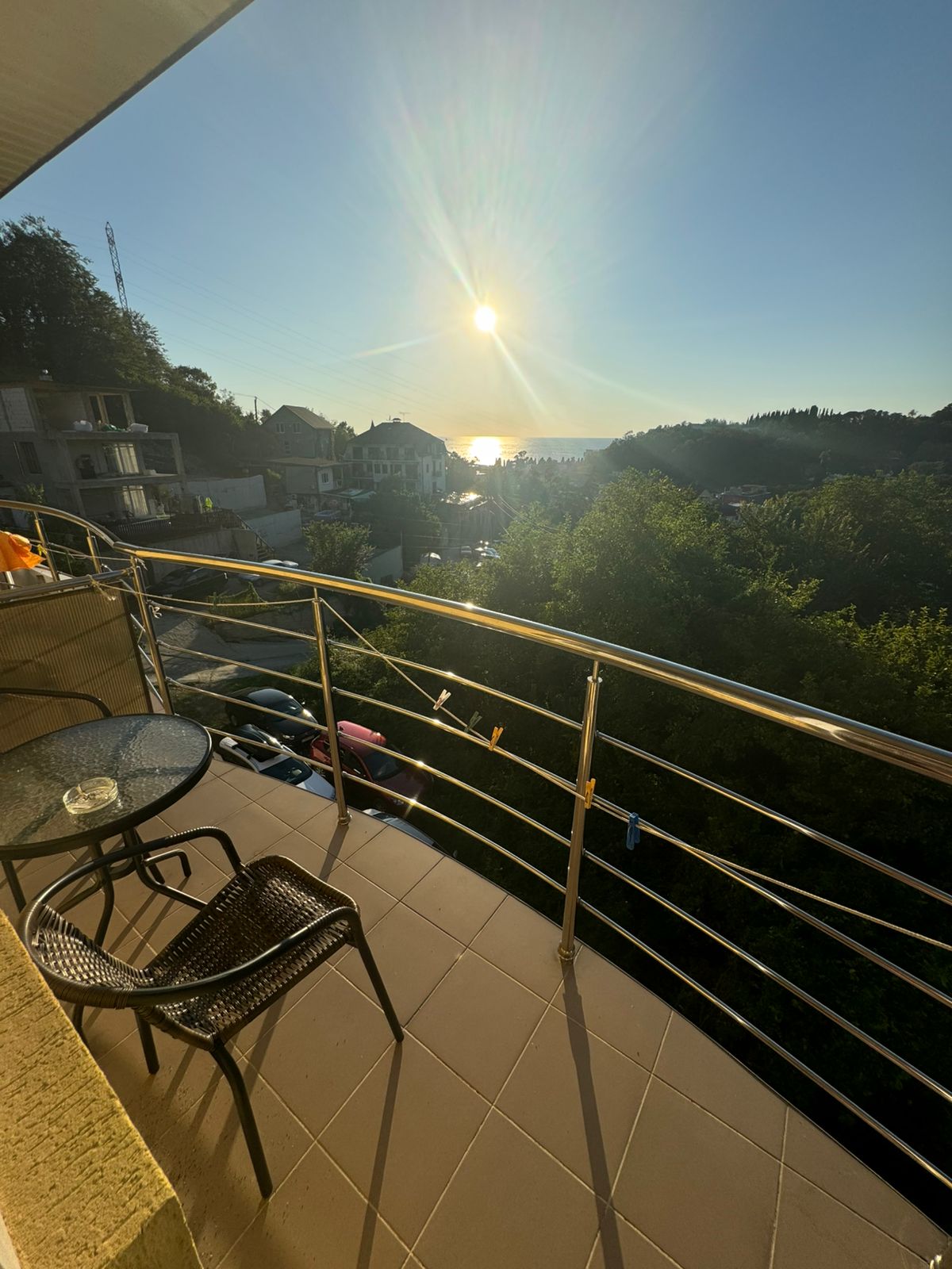 семейный номер комфорт+ с личным балконом вид на море