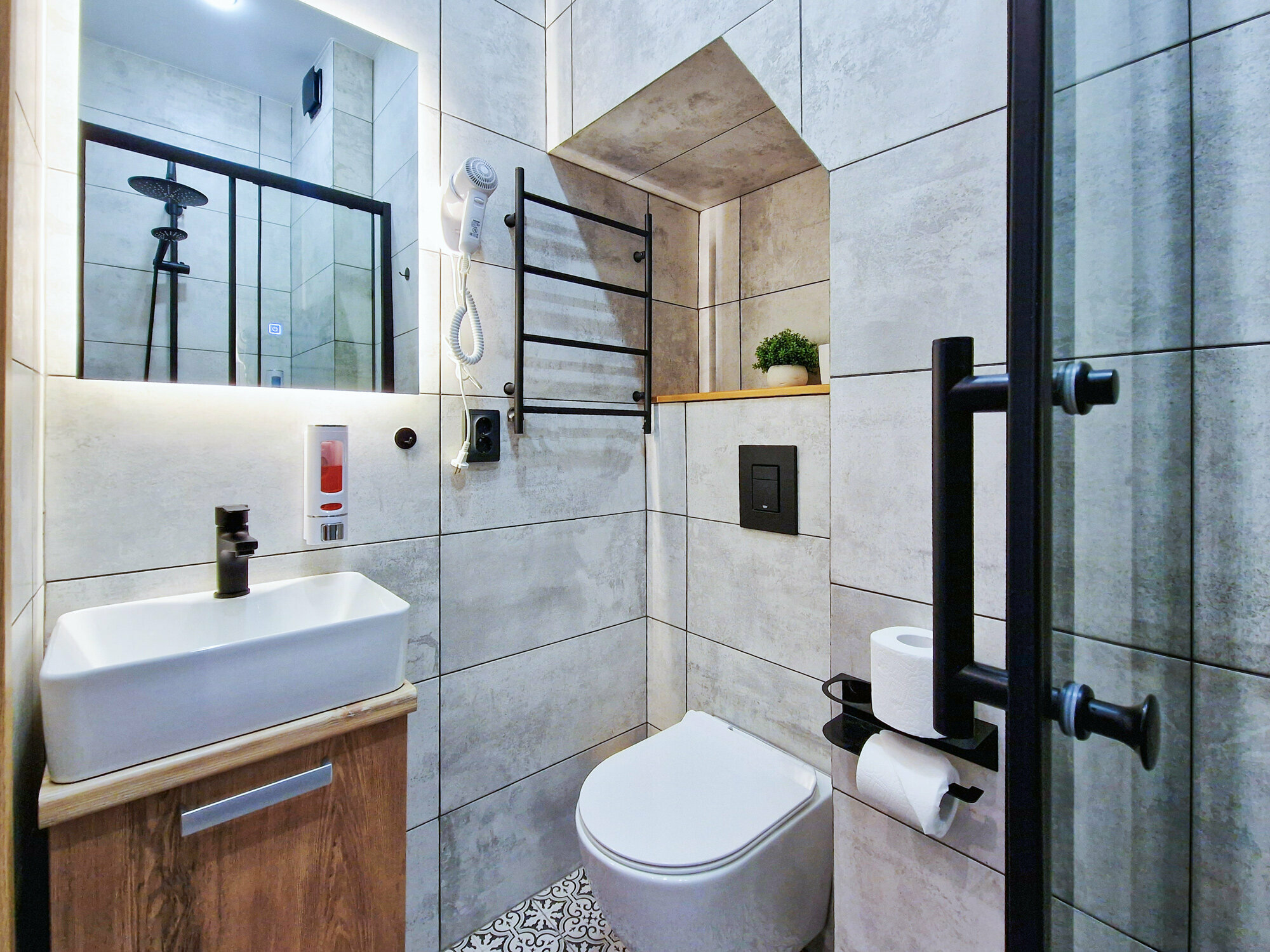 Однокомнатные апартаменты люкс с видом на гаргулей