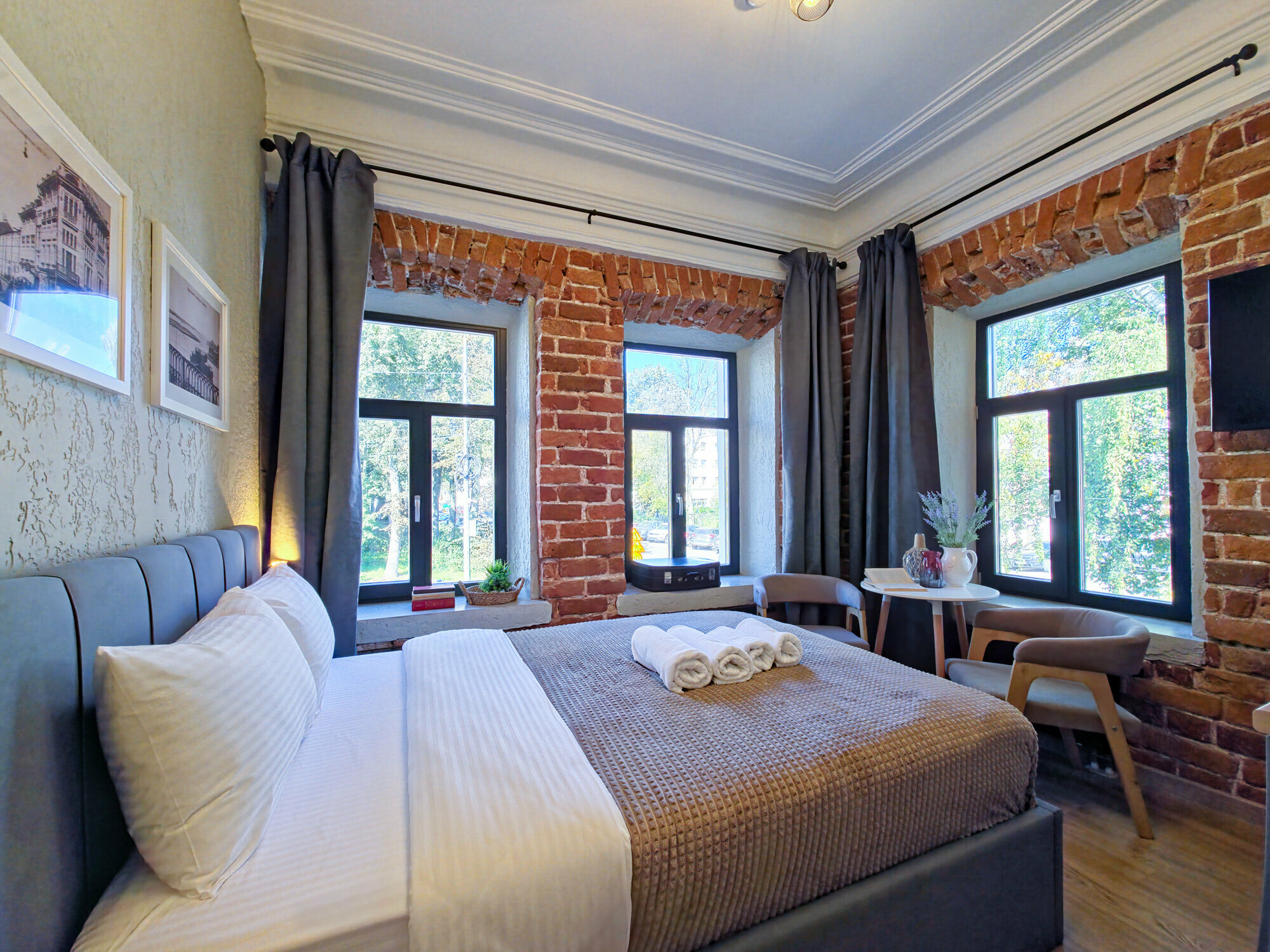 Однокомнатные апартаменты люкс с видом на монастырь