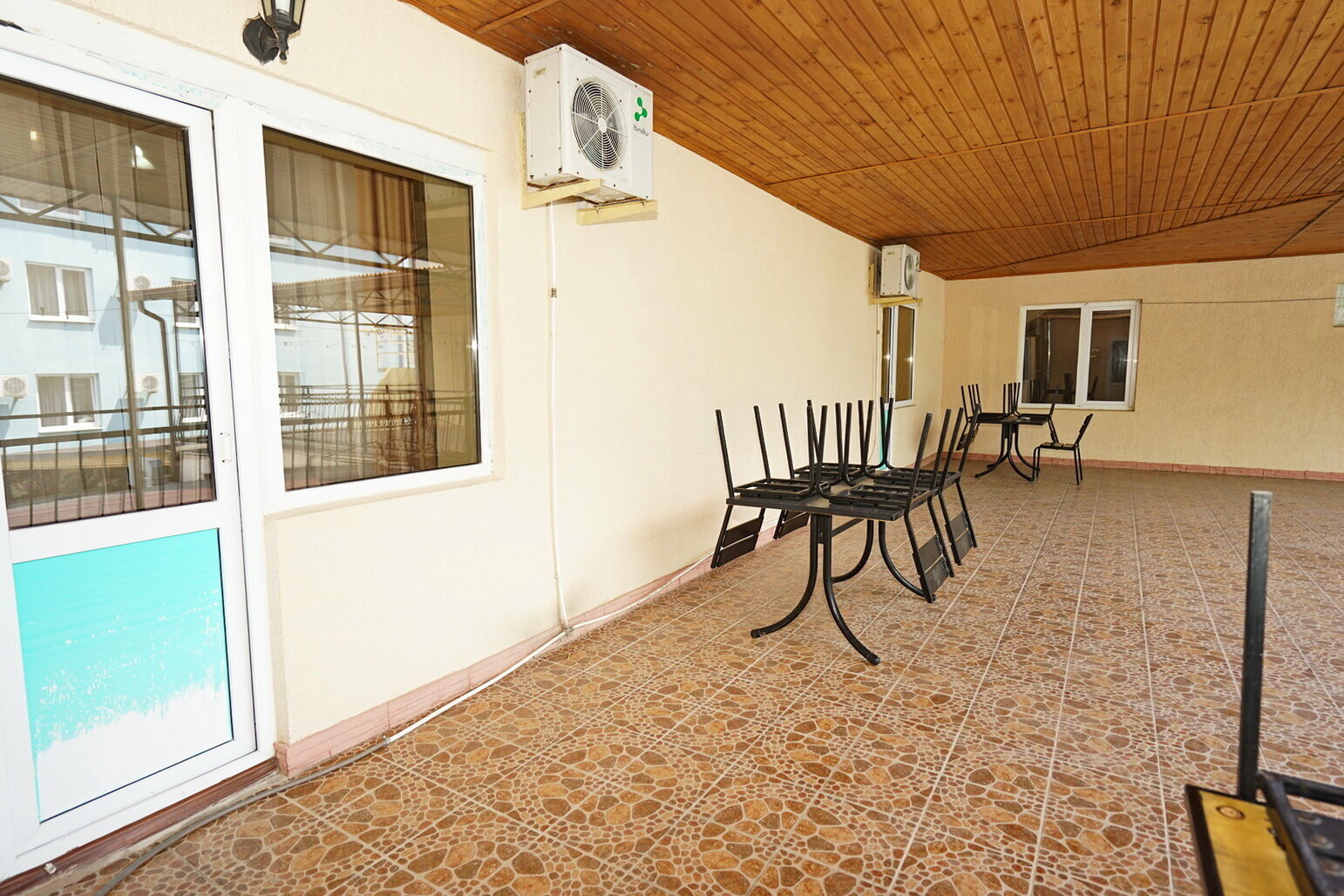 Двухместный номер с 1 кроватью и террасой