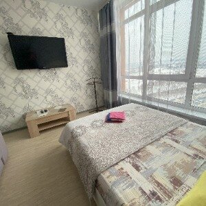 Однокомнатные апартаменты (1 двуспальная кровать)