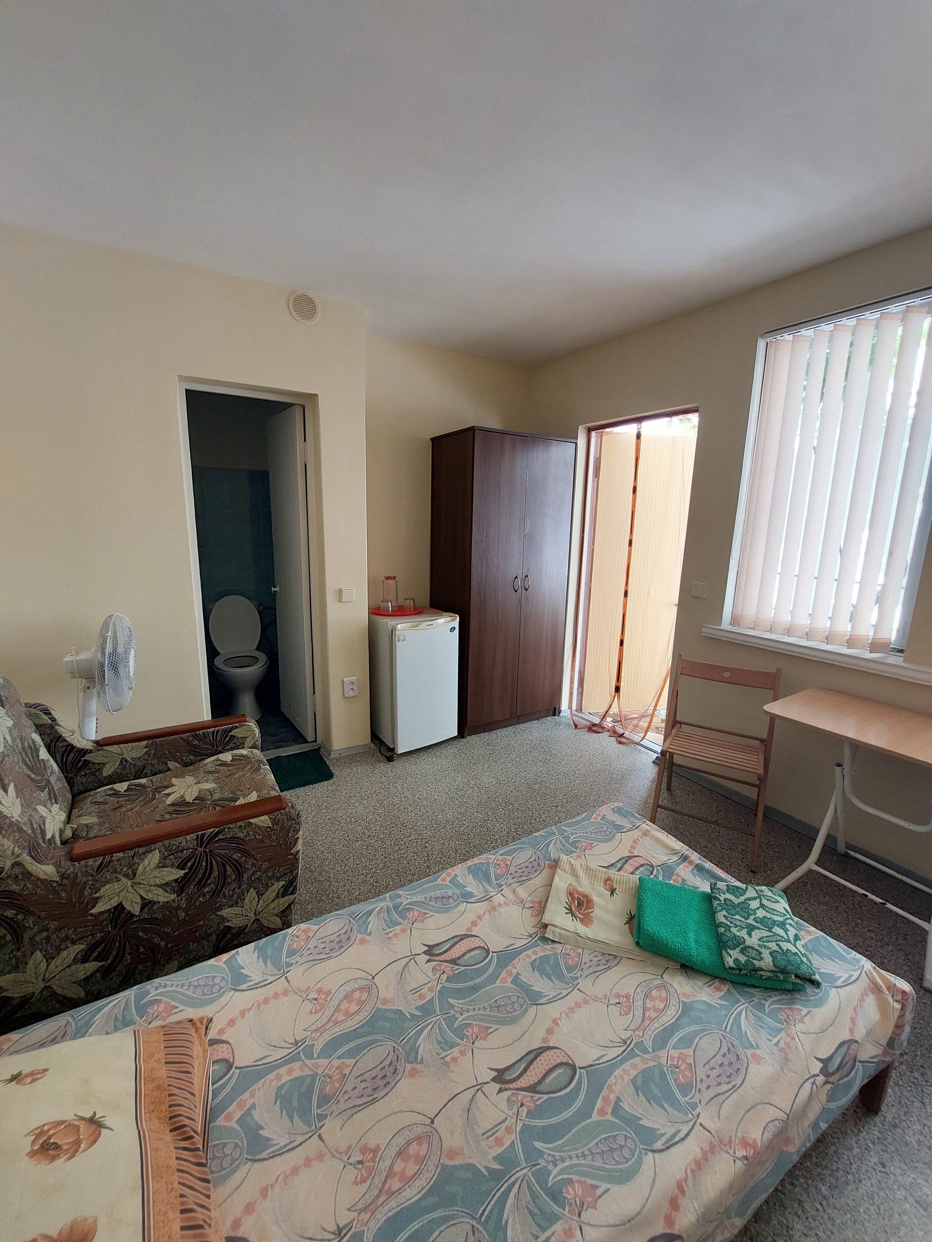 Двухместный номер с 2 отдельными кроватями, вид на сад