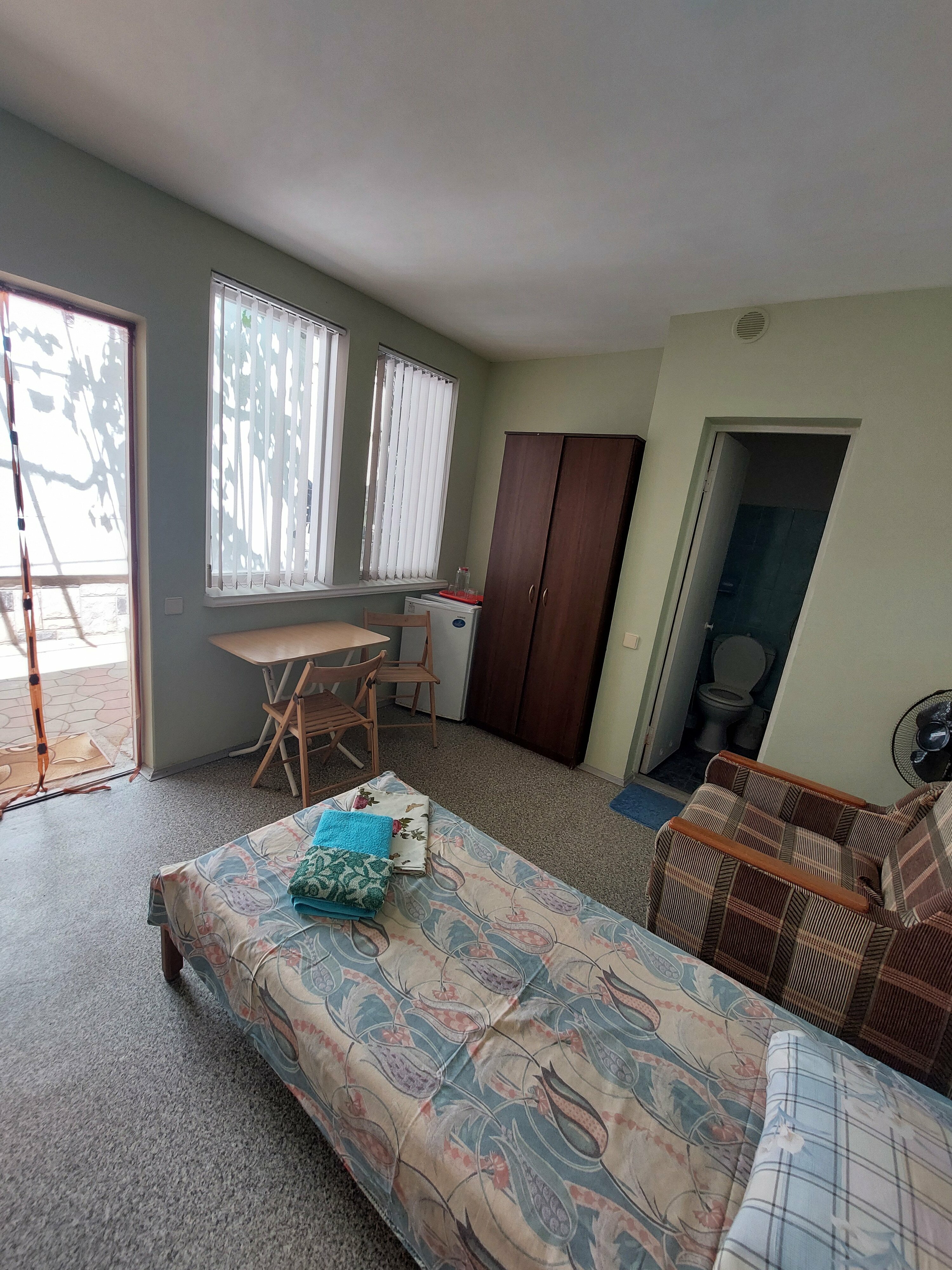 Двухместный номер с 2 отдельными кроватями, вид на сад