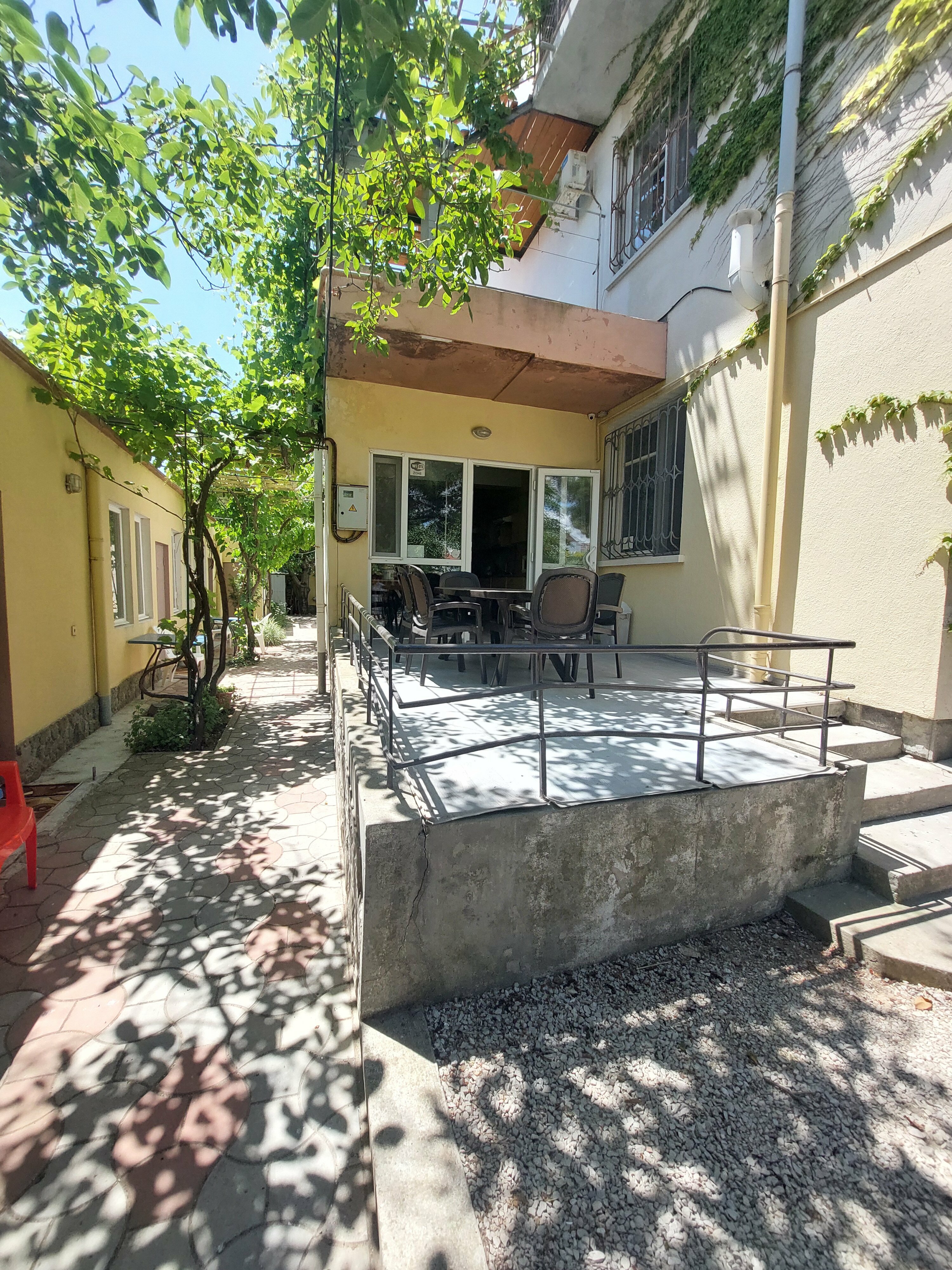 Двухместный номер с 2 отдельными кроватями, вид на сад