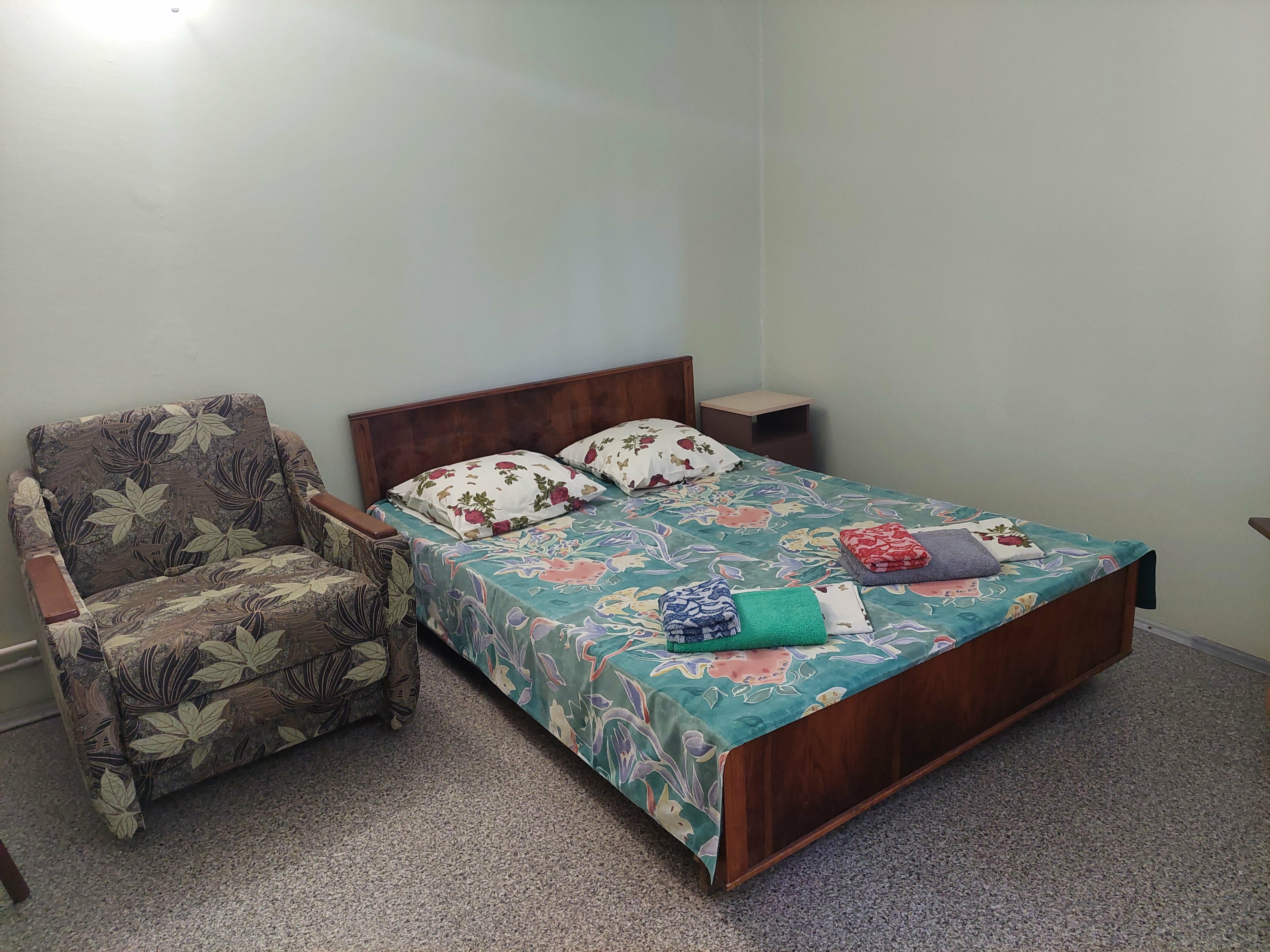 Двухместный номер с 1 кроватью и видом на сад