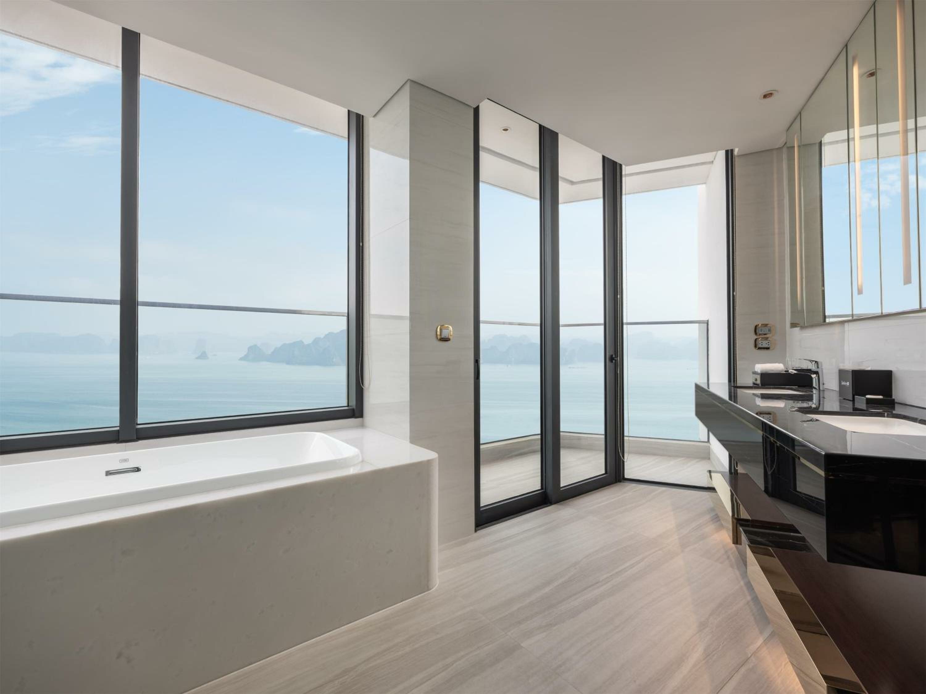 Family Room with Bay View