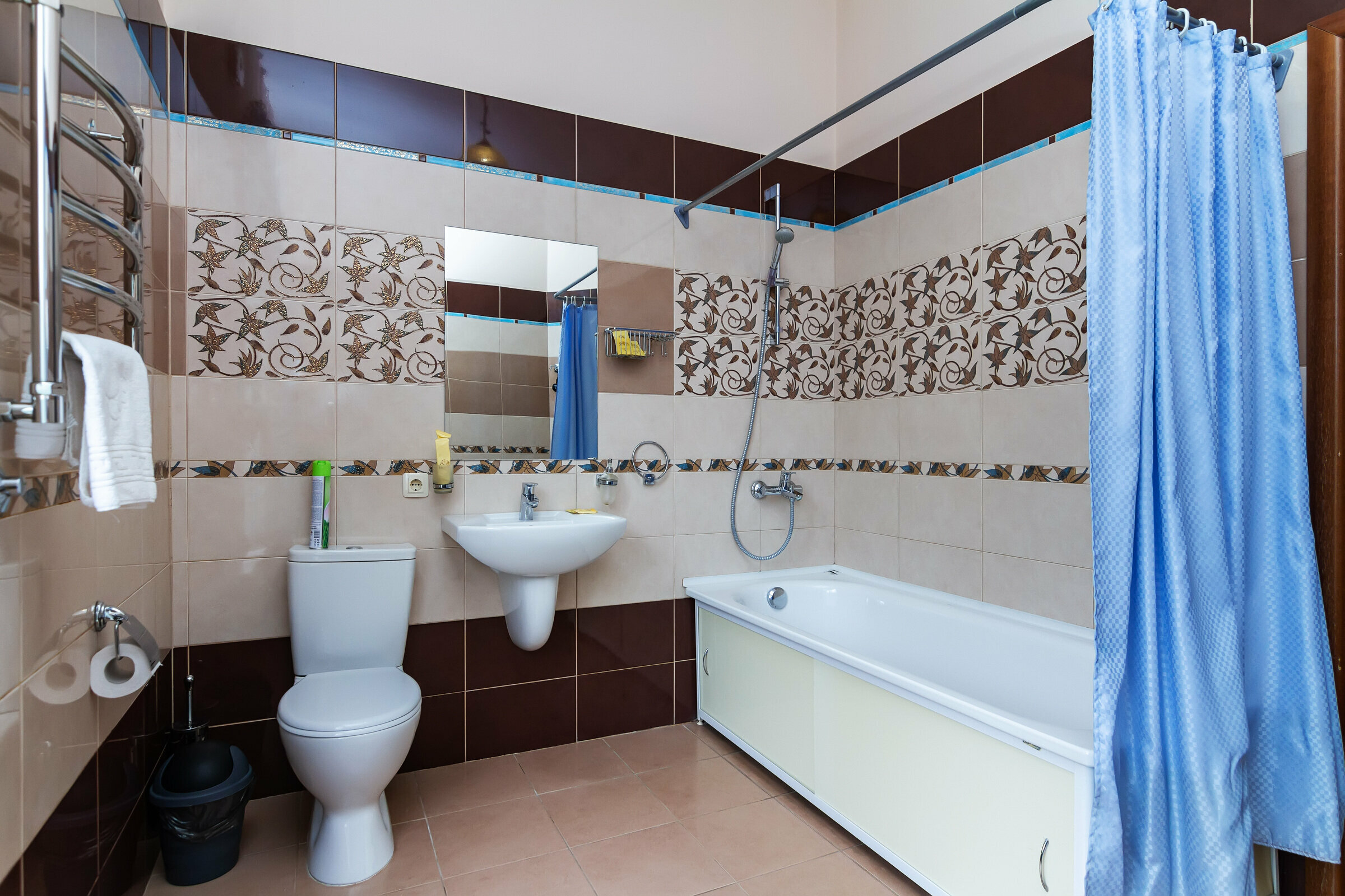 Двухместный номер Комфорт с 2-хспальной кроватью