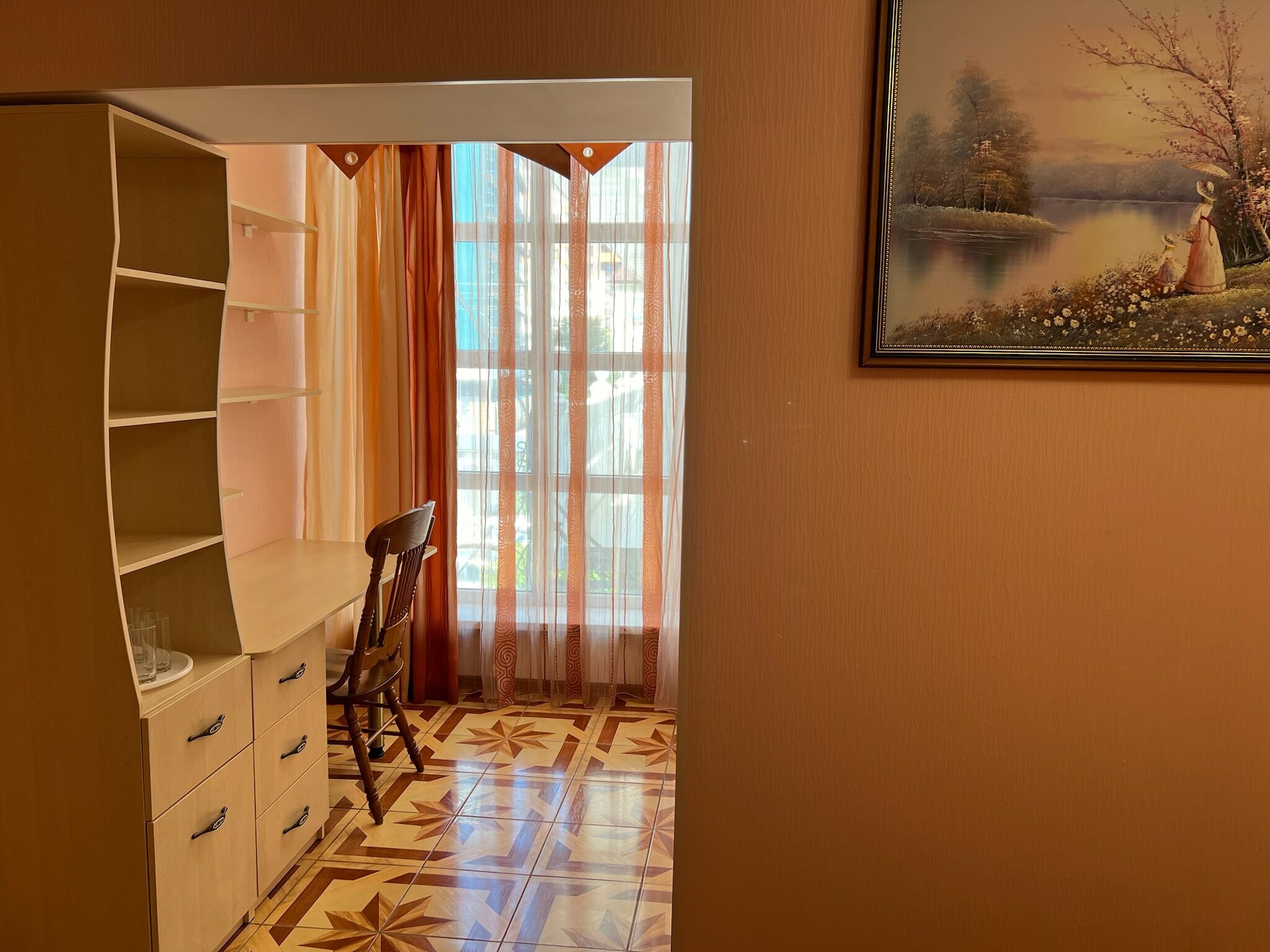 Cемейный номер с собственной ванной комнатой