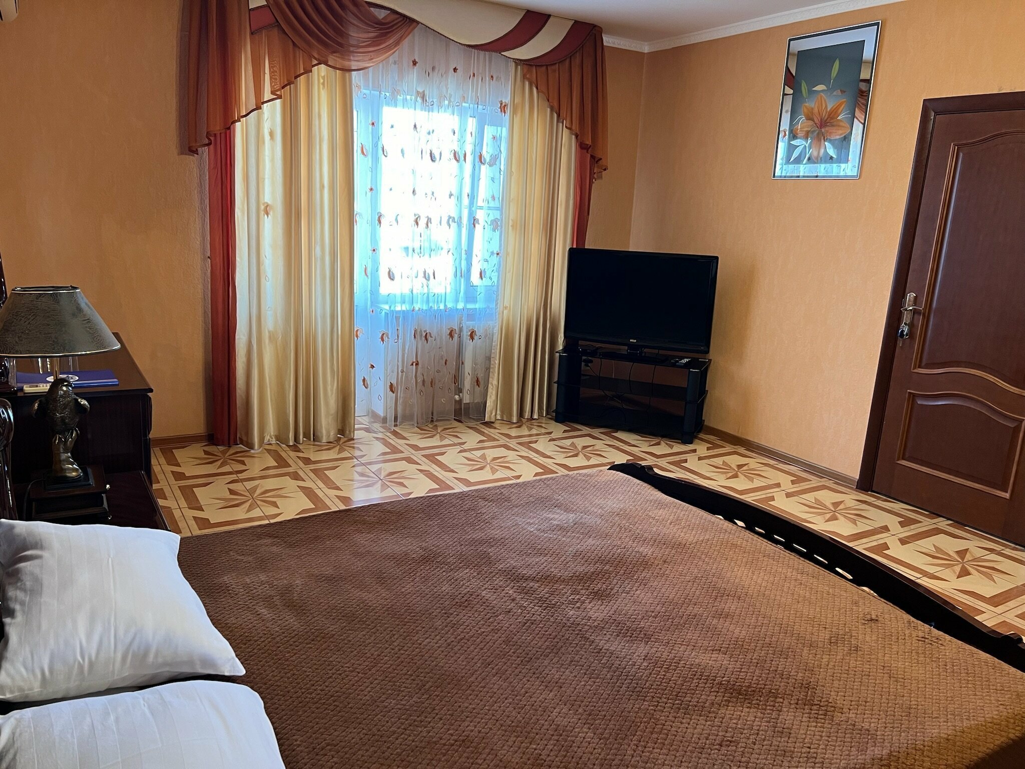 Двухместный номер Делюкс с 1 кроватью и балконом