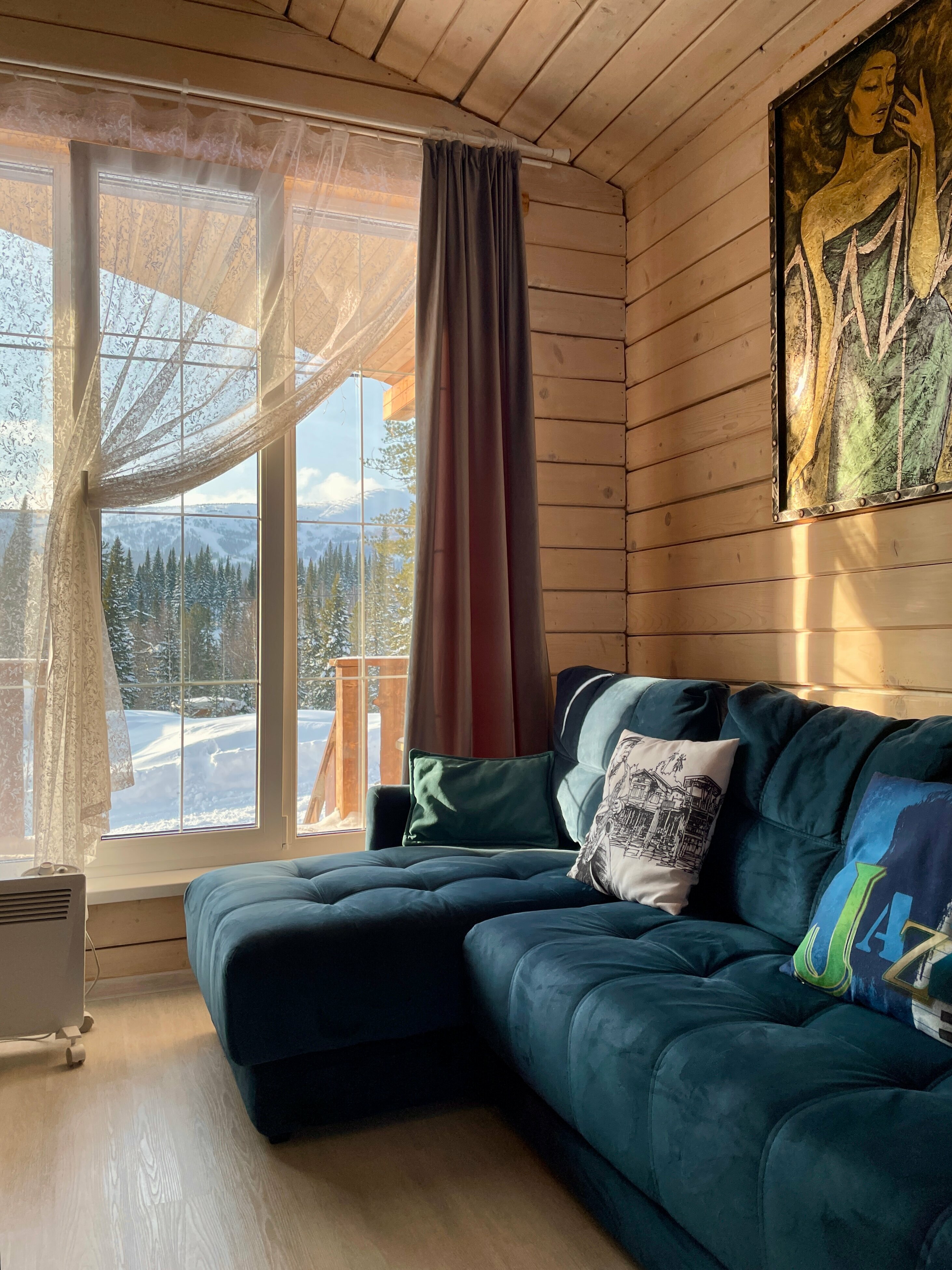 Дом с видом на горы