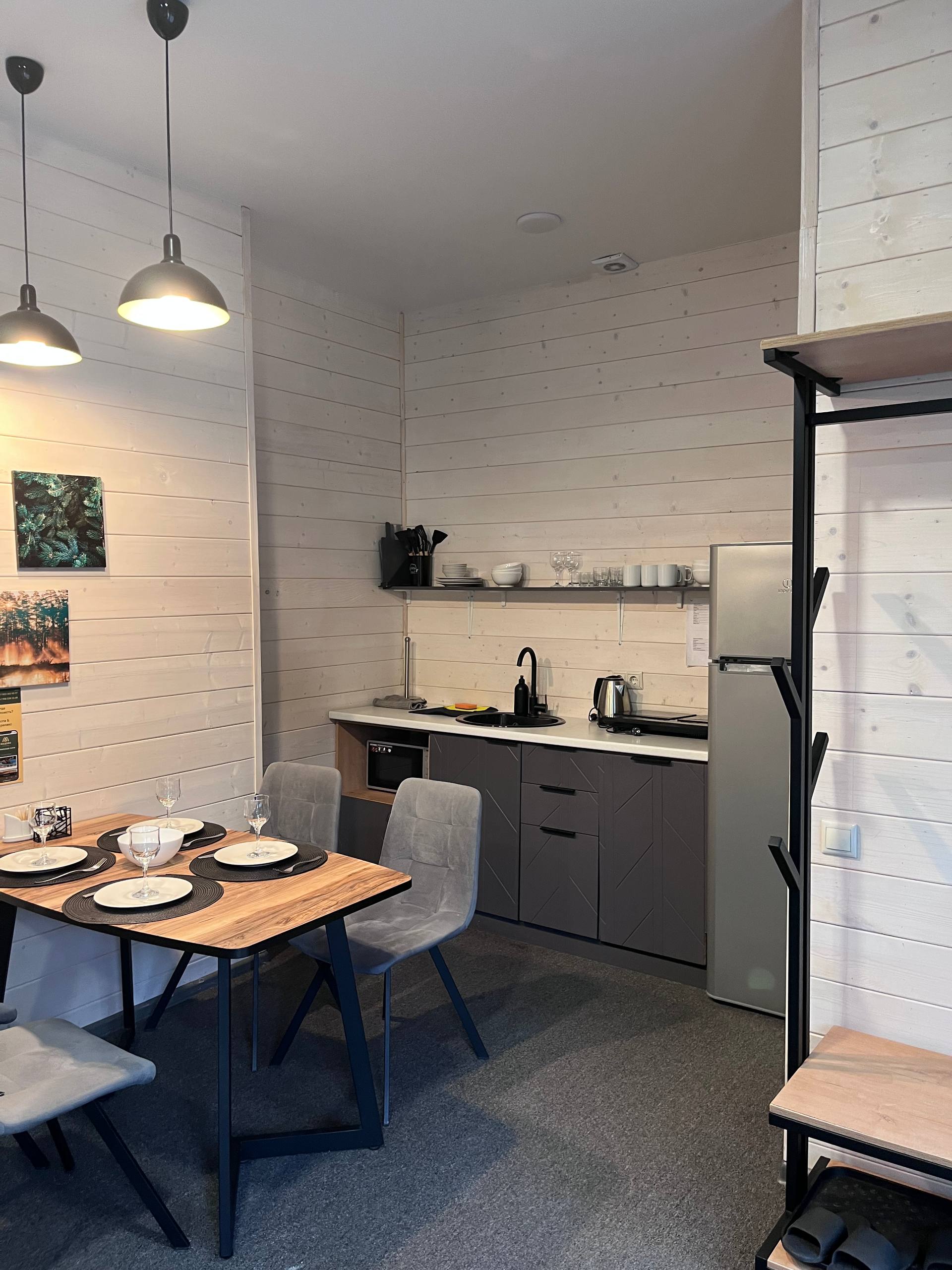 Коттедж с видом на лес