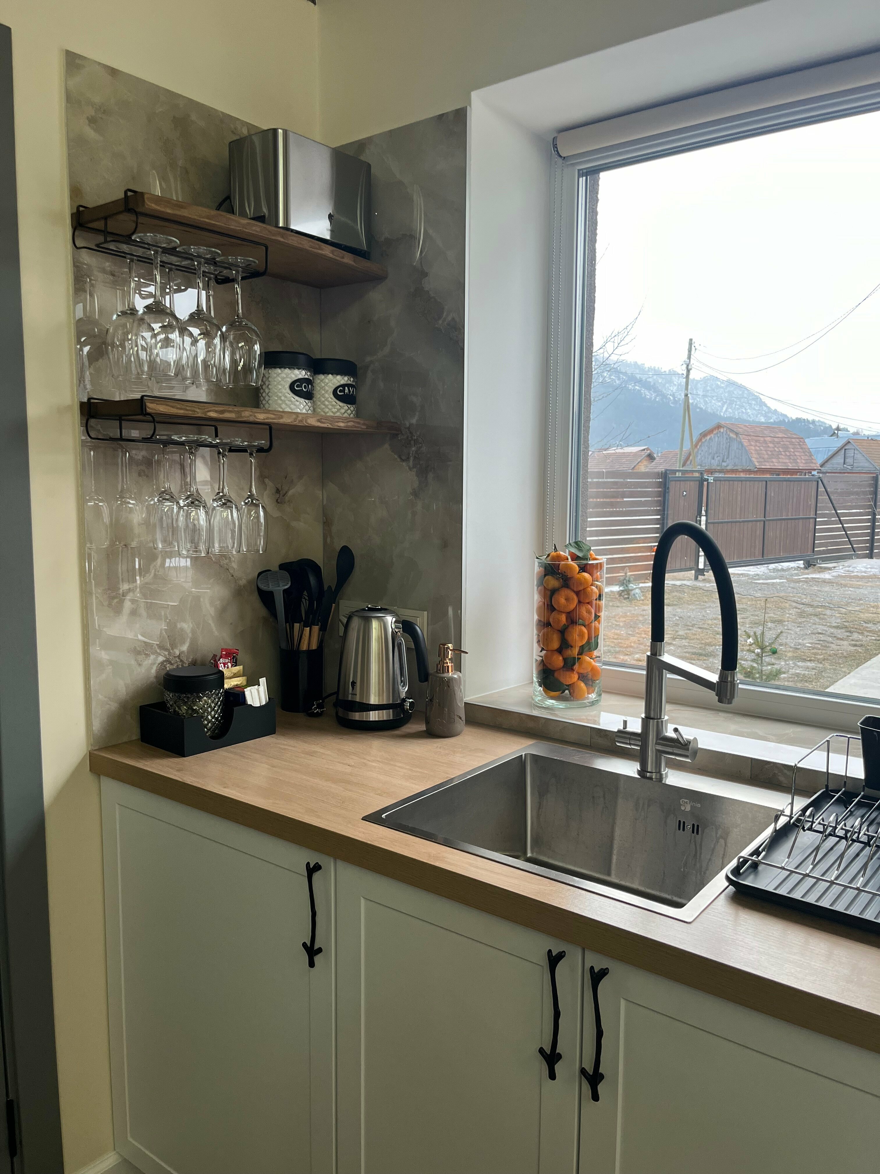 Шале с видом на горы