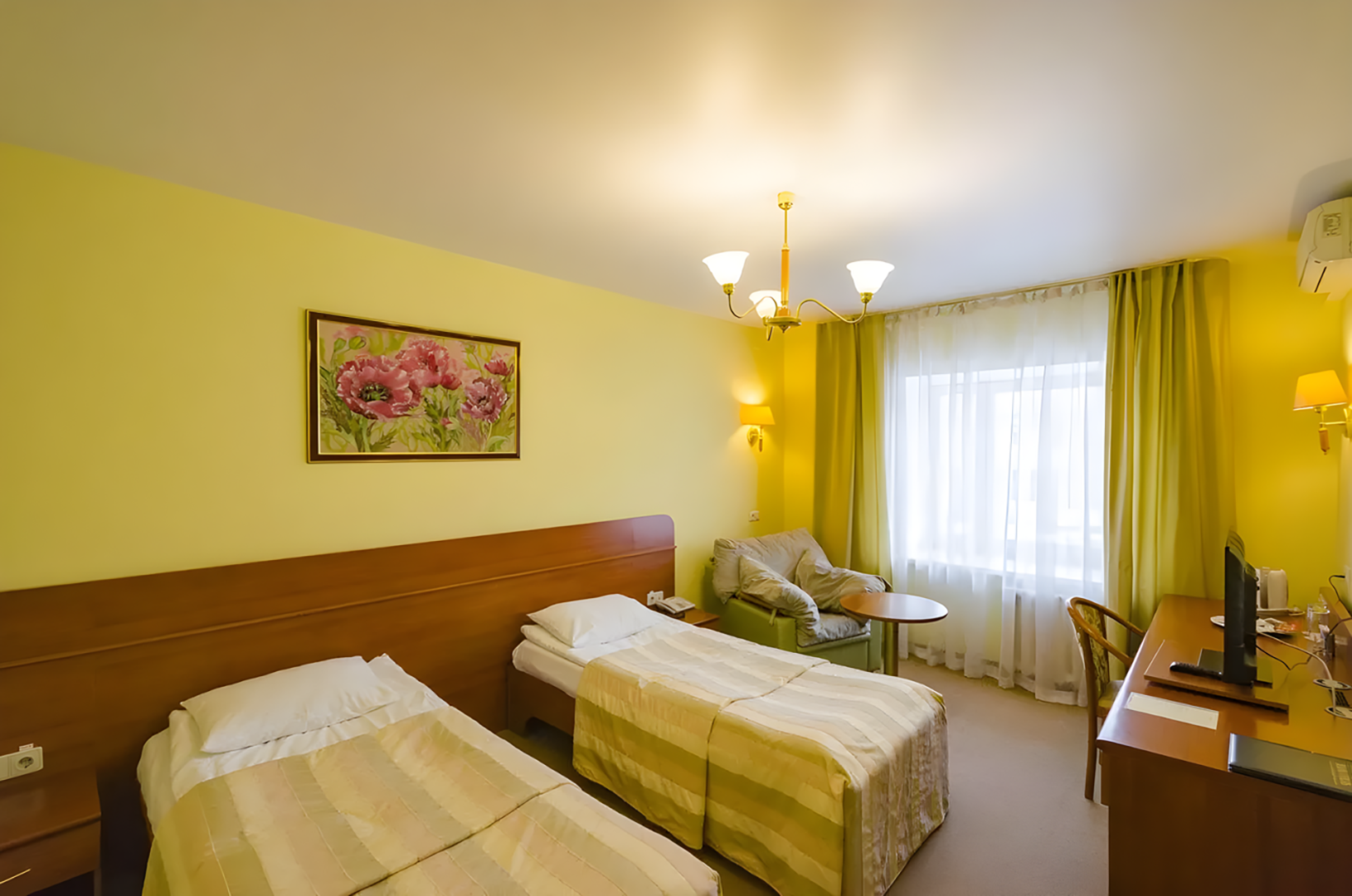 Двухместный номер с 2 отдельными кроватями