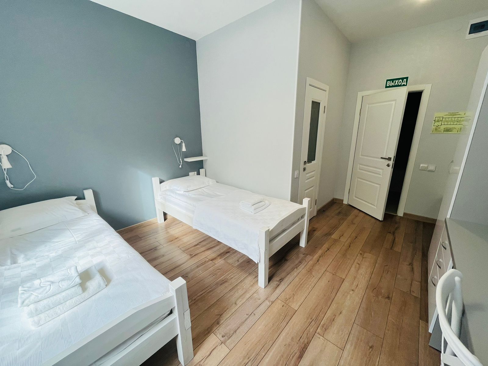 Стандартный двухместный номер с 1 кроватью или 2 отдельными кроватями