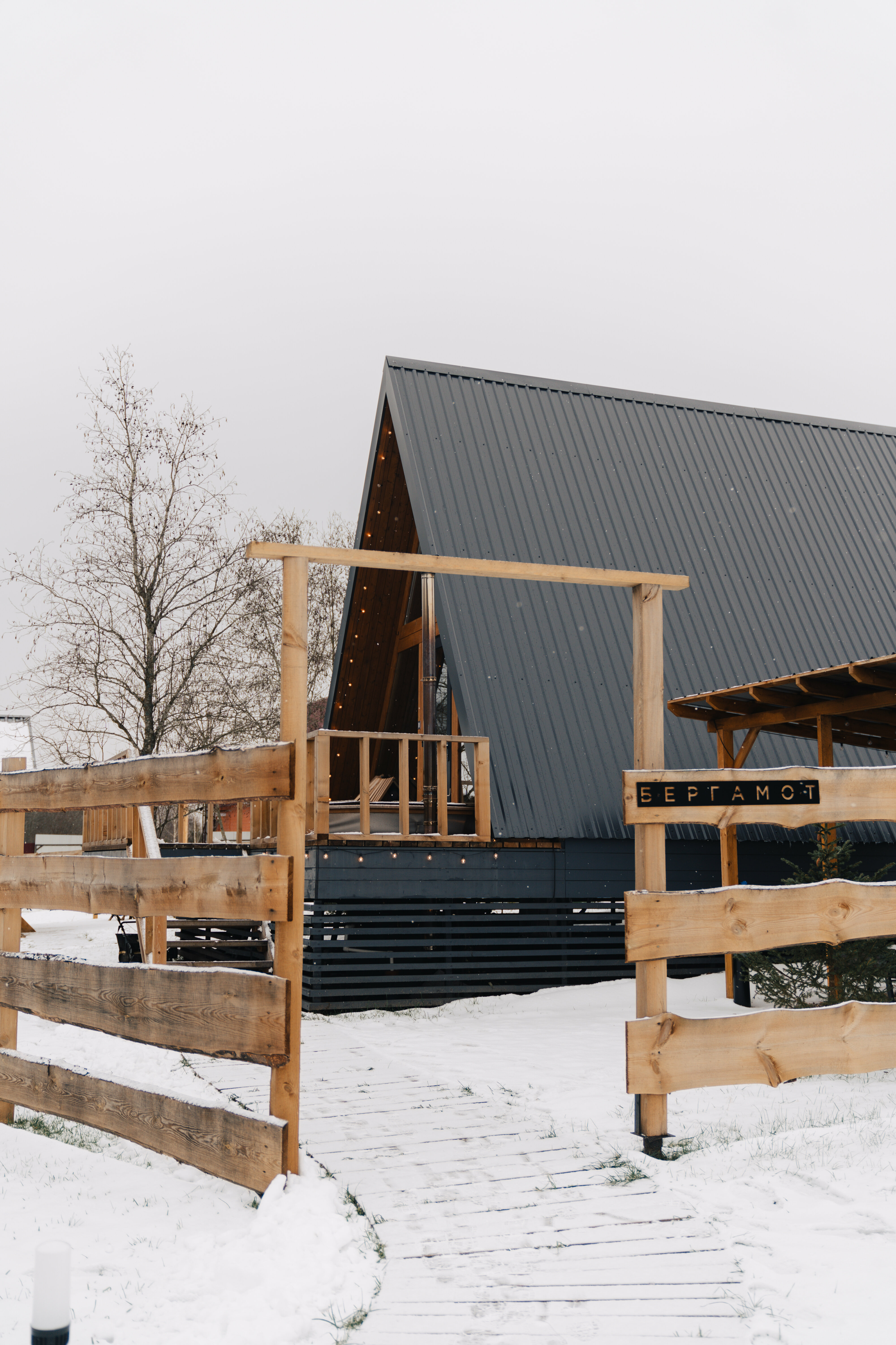 Дом с видом на лес