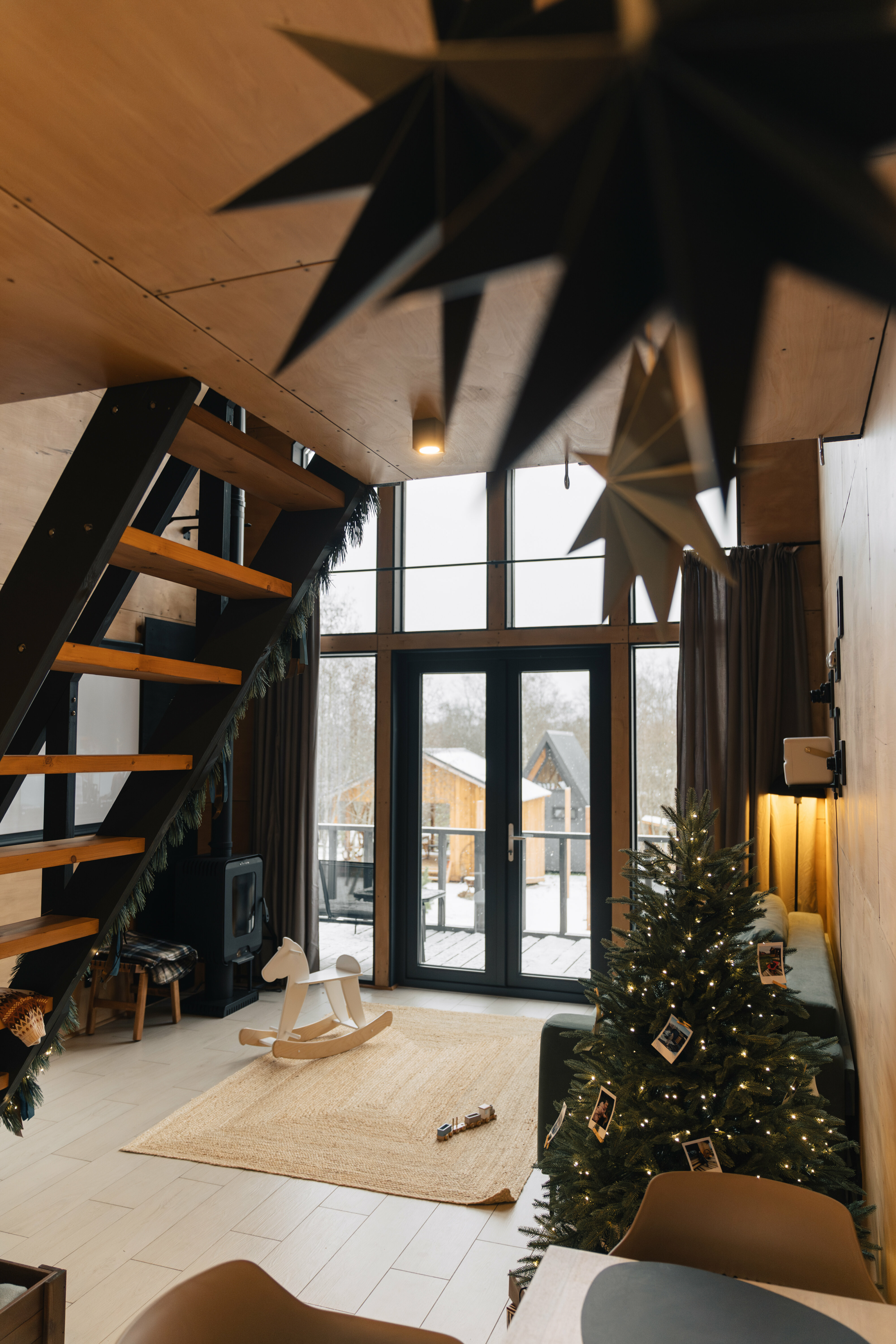 Двухуровневый четырехместный номер