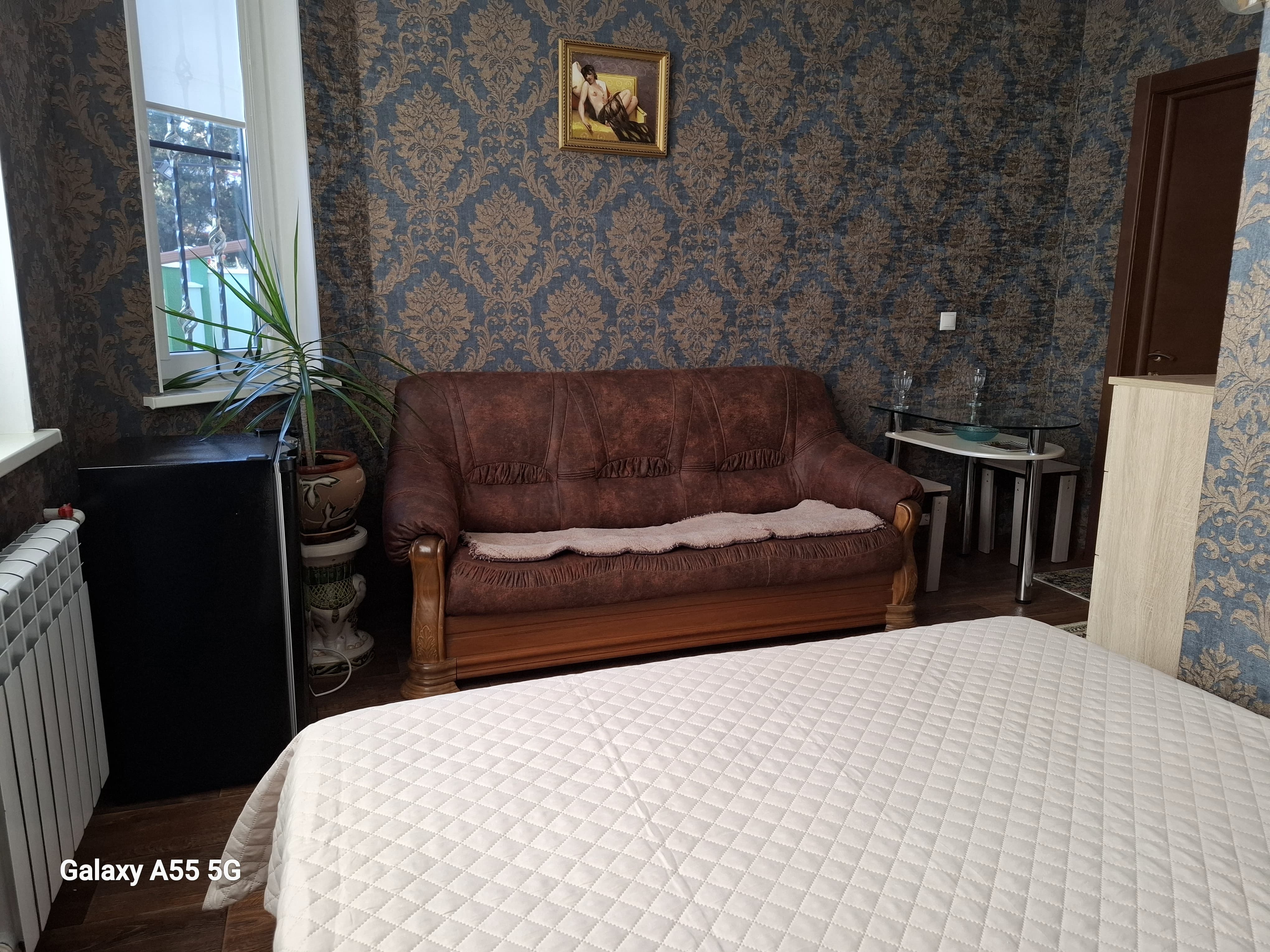 Двухместный номер с 1 кроватью и диваном