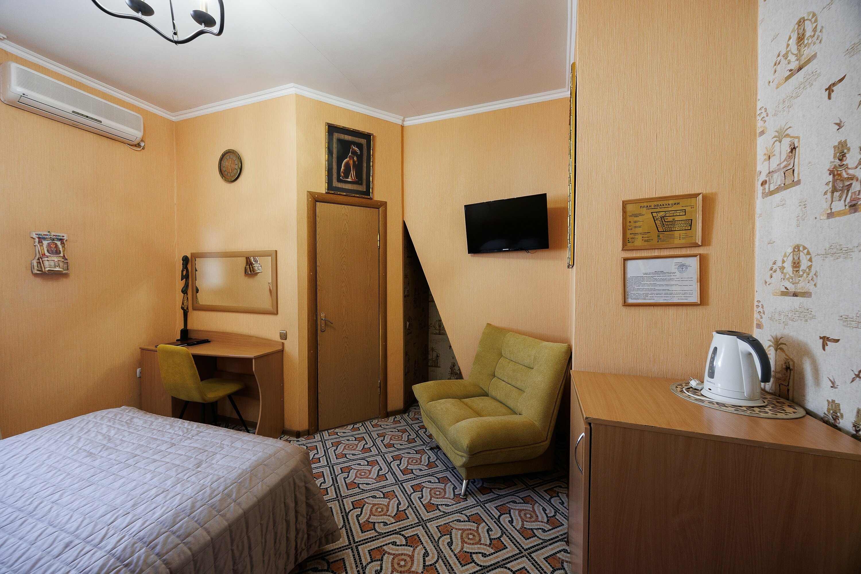 Стандартный двухместный номер с 1 кроватью или 2 отдельными кроватями