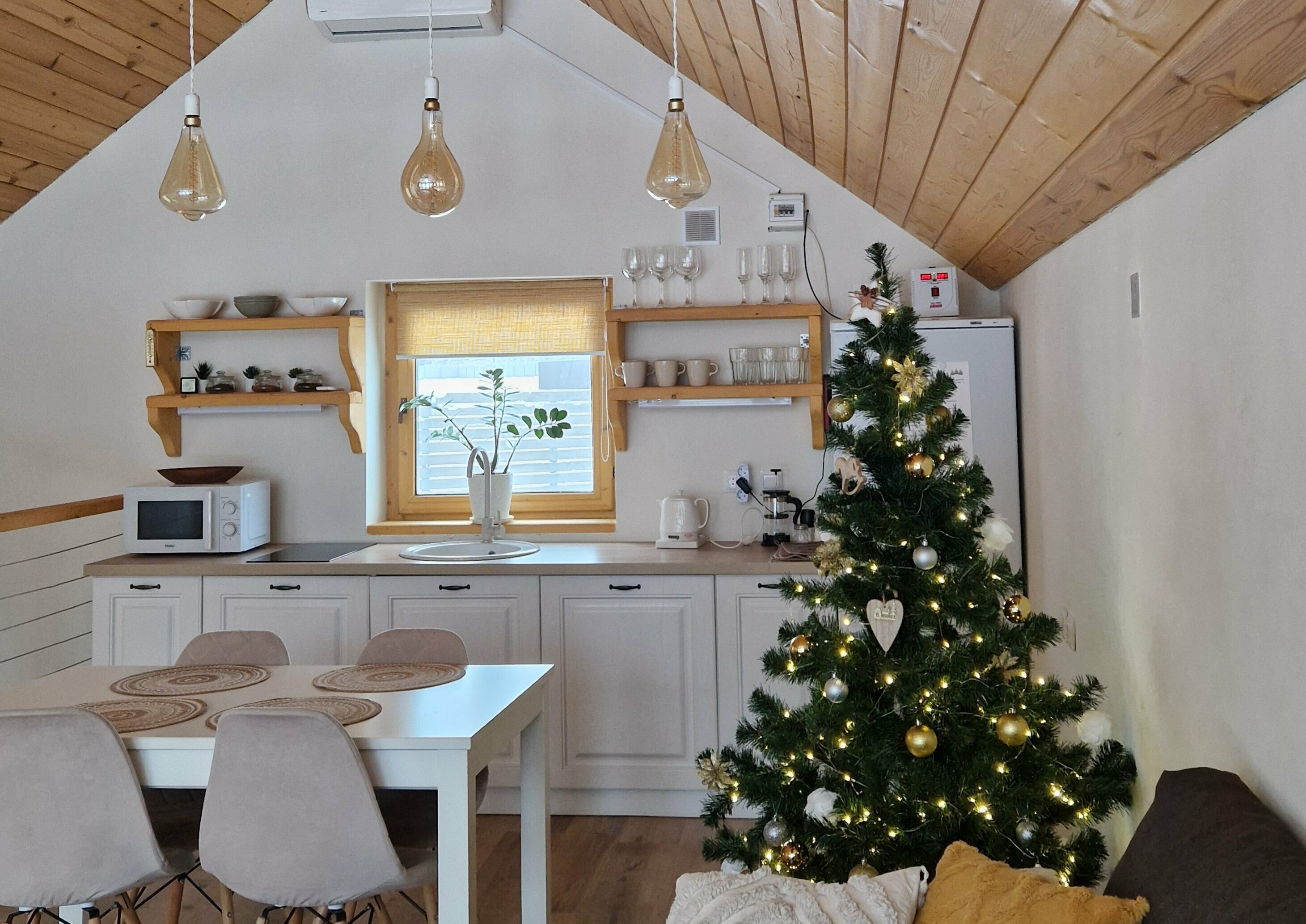 Барнхаус №1 с видом на лес и озеро