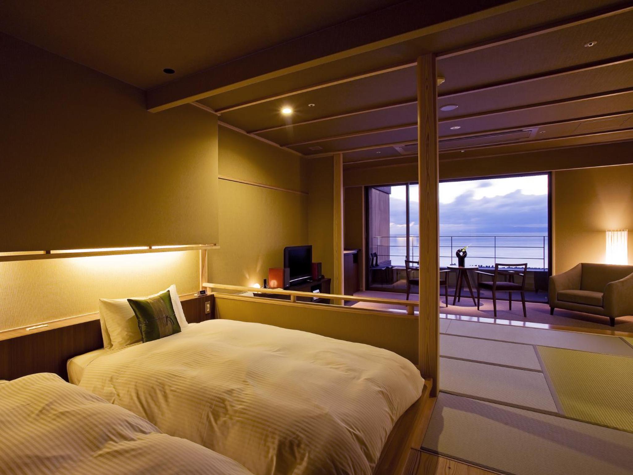 Japanese Western Style Room with Open - Air Bath - Non-Smoking (2nd-4th Floor)