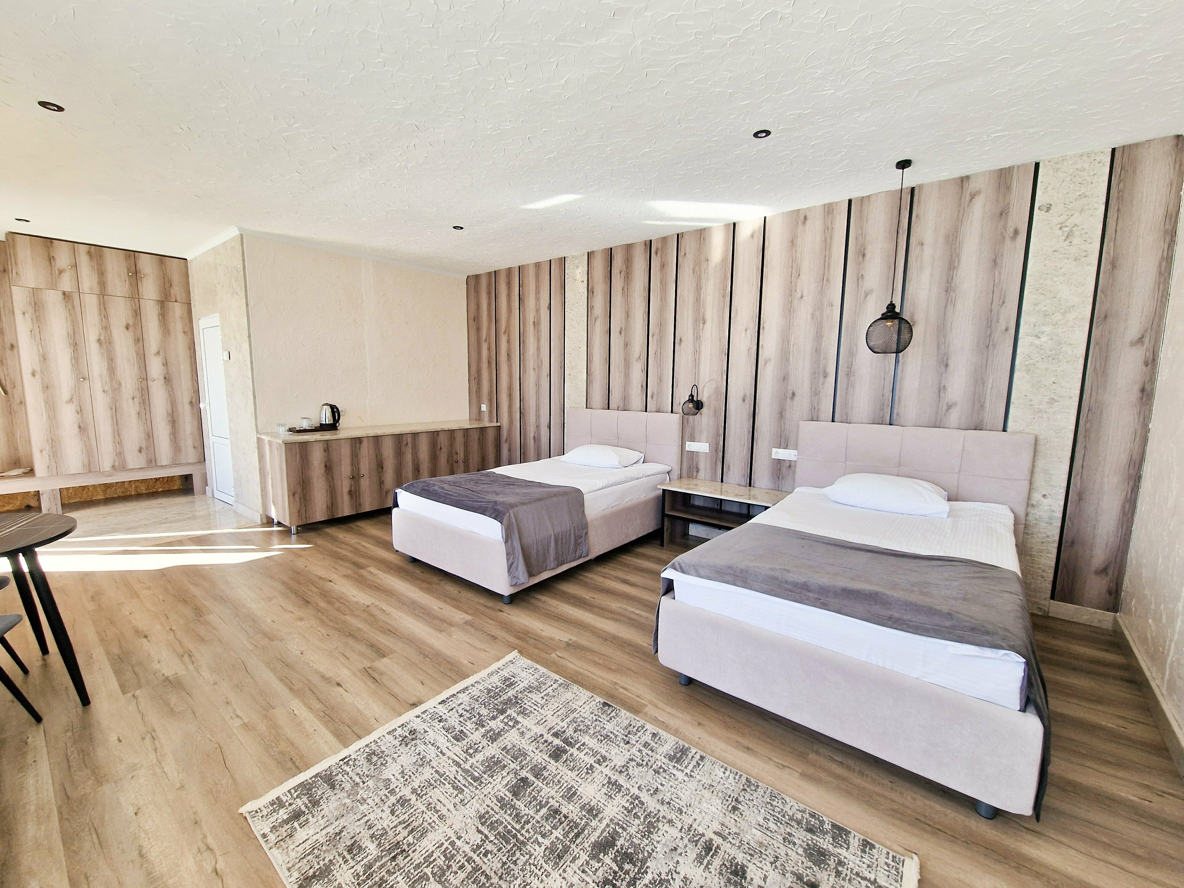 Двухместный номер с 2 отдельными кроватями, вид на горы