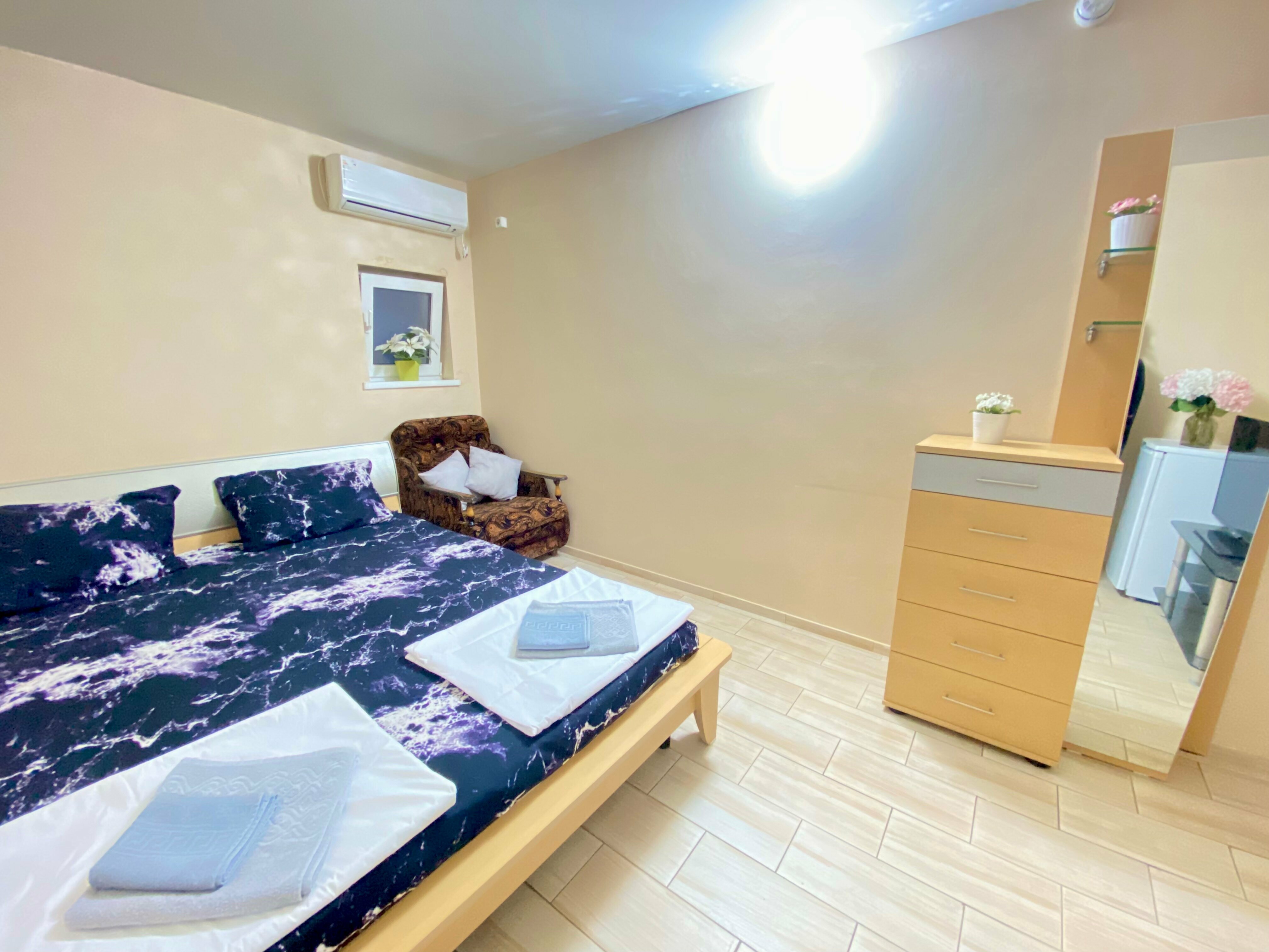 Двухместный Эконом с Двуспальной кроватью