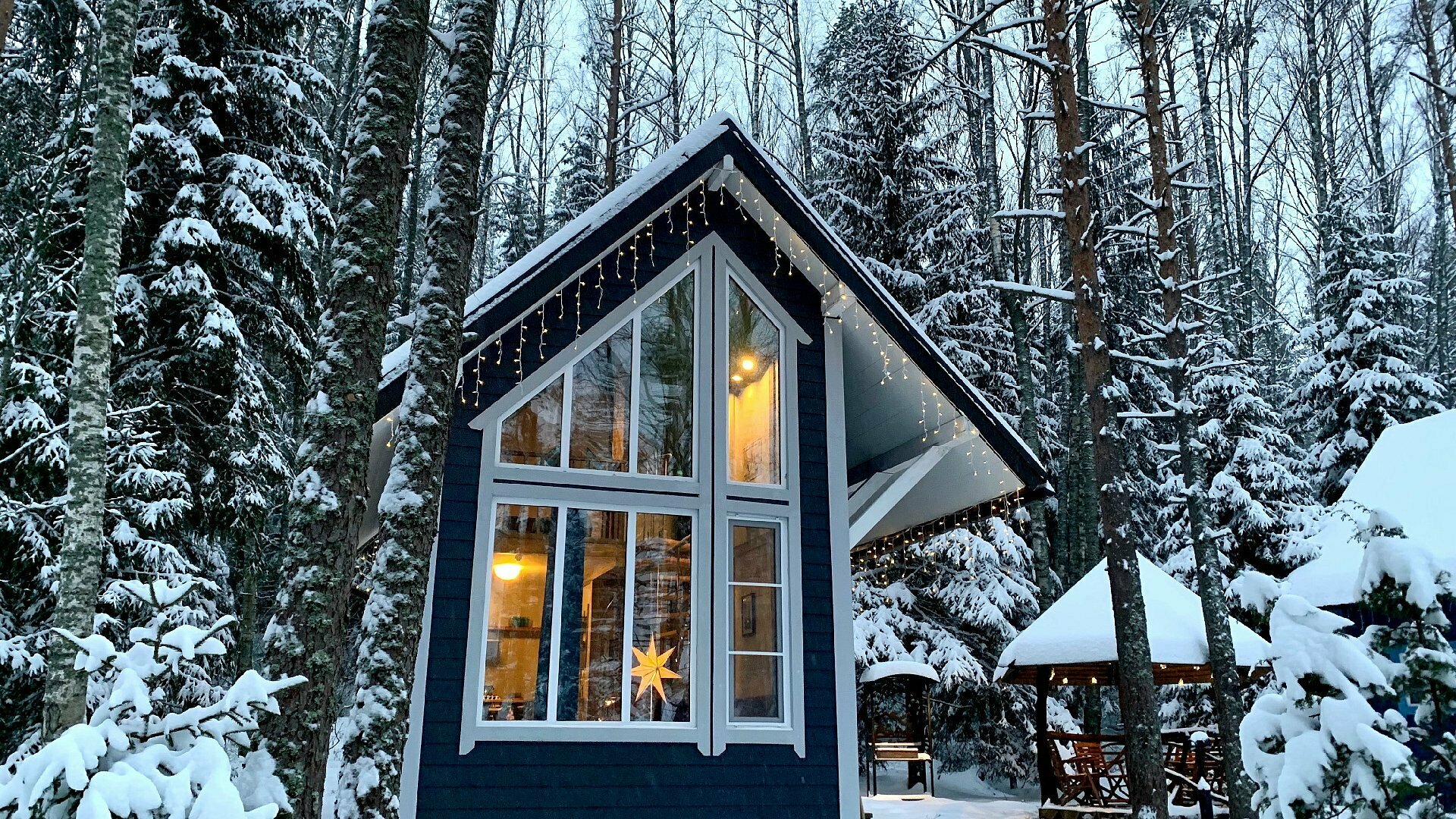 Коттедж панорамный