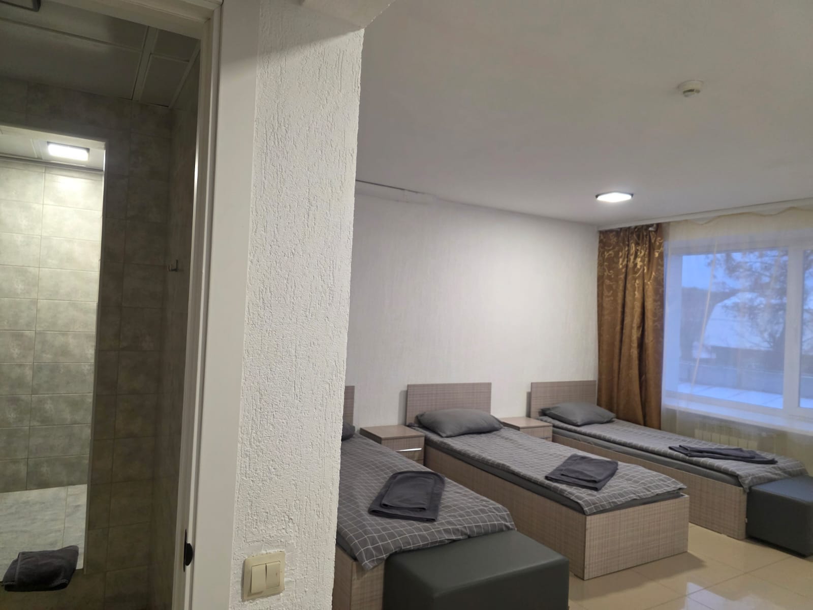 Стандартный трехместный номер