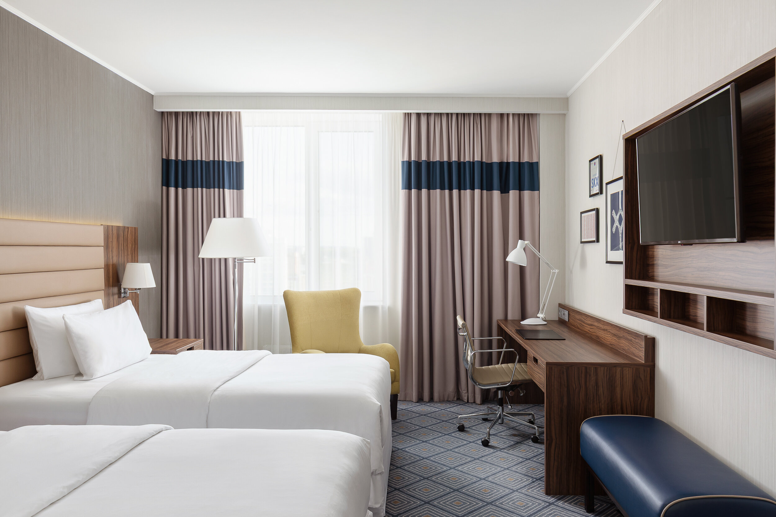 Супериор с двумя односпальными кроватями