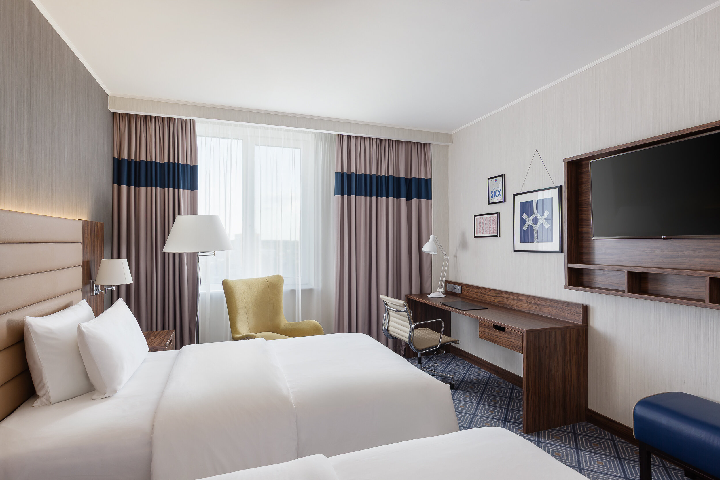 Супериор с двумя односпальными кроватями