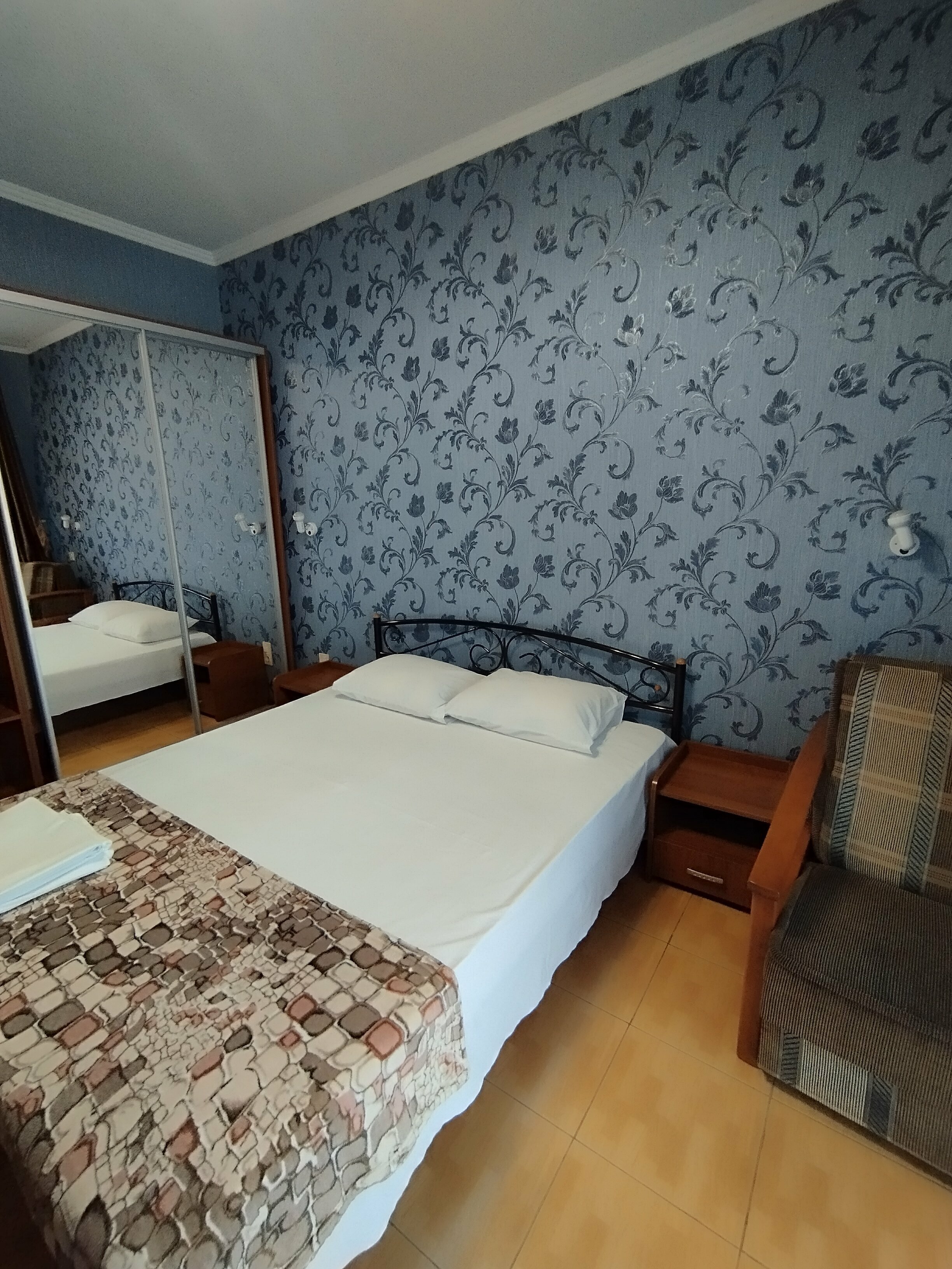 Двухместный номер с 1 кроватью и балконом, вид на море