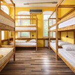 Кровать в общем 6-местном номере в Автор Таганка